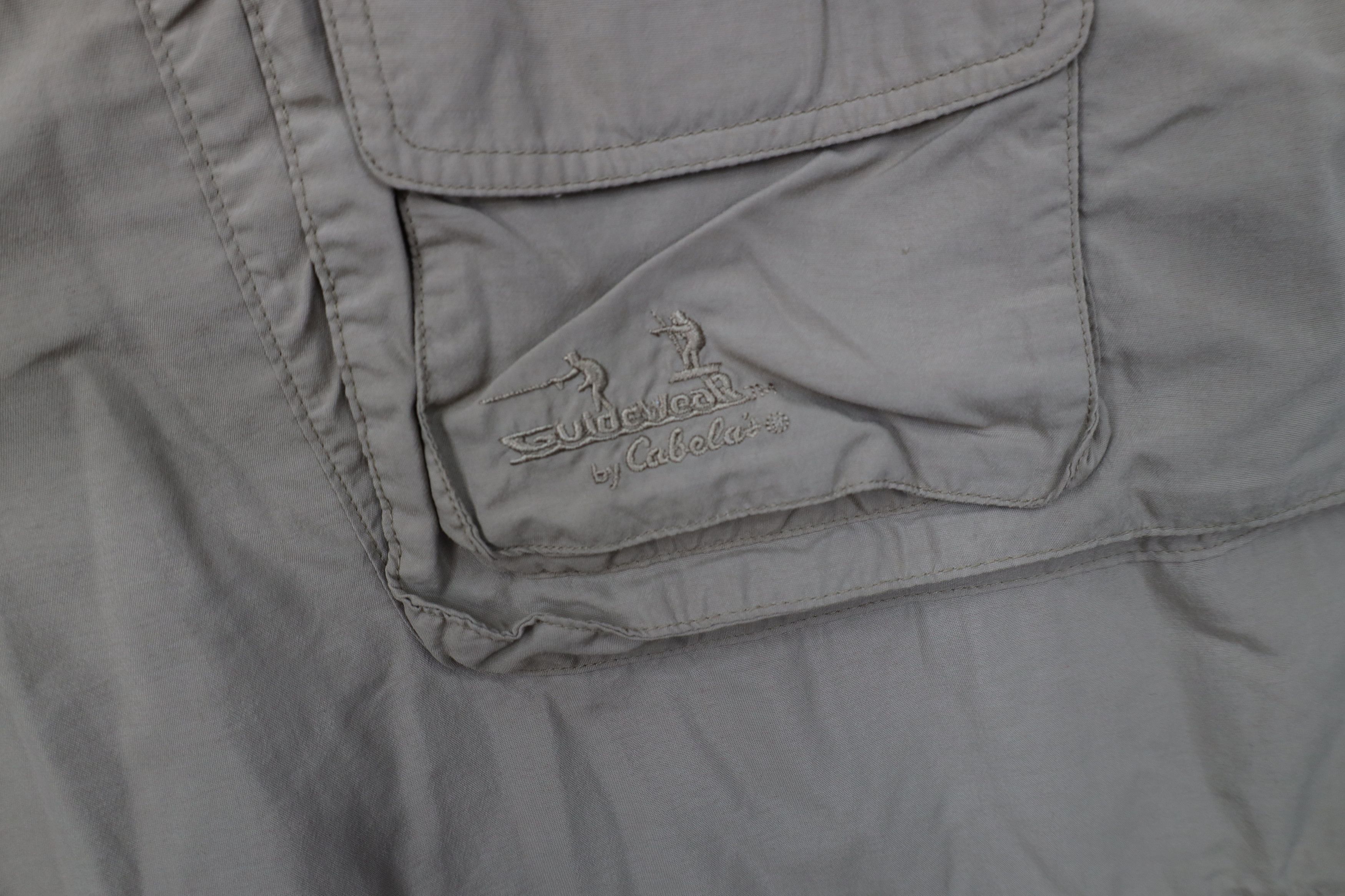 Cabelas Vintage Cabelas Wide Leg Convertible Cargo Pants Brown Size US 36 / EU 52 - 5 Thumbnail