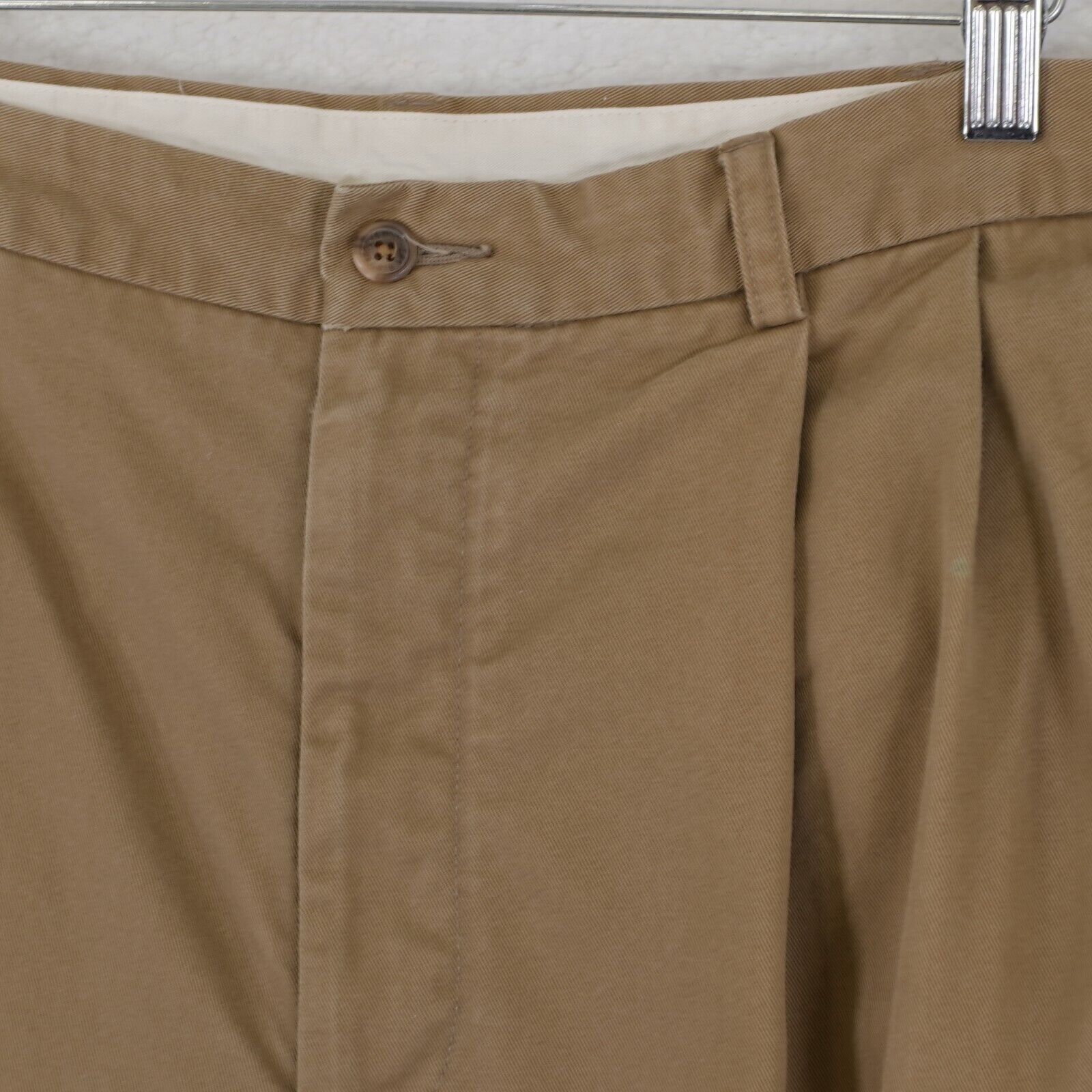 Brooks Brothers DAMAGED Brooks Brothers Elliot Cotton Brown Trousers 38/33 P Size 38L - 5 Thumbnail