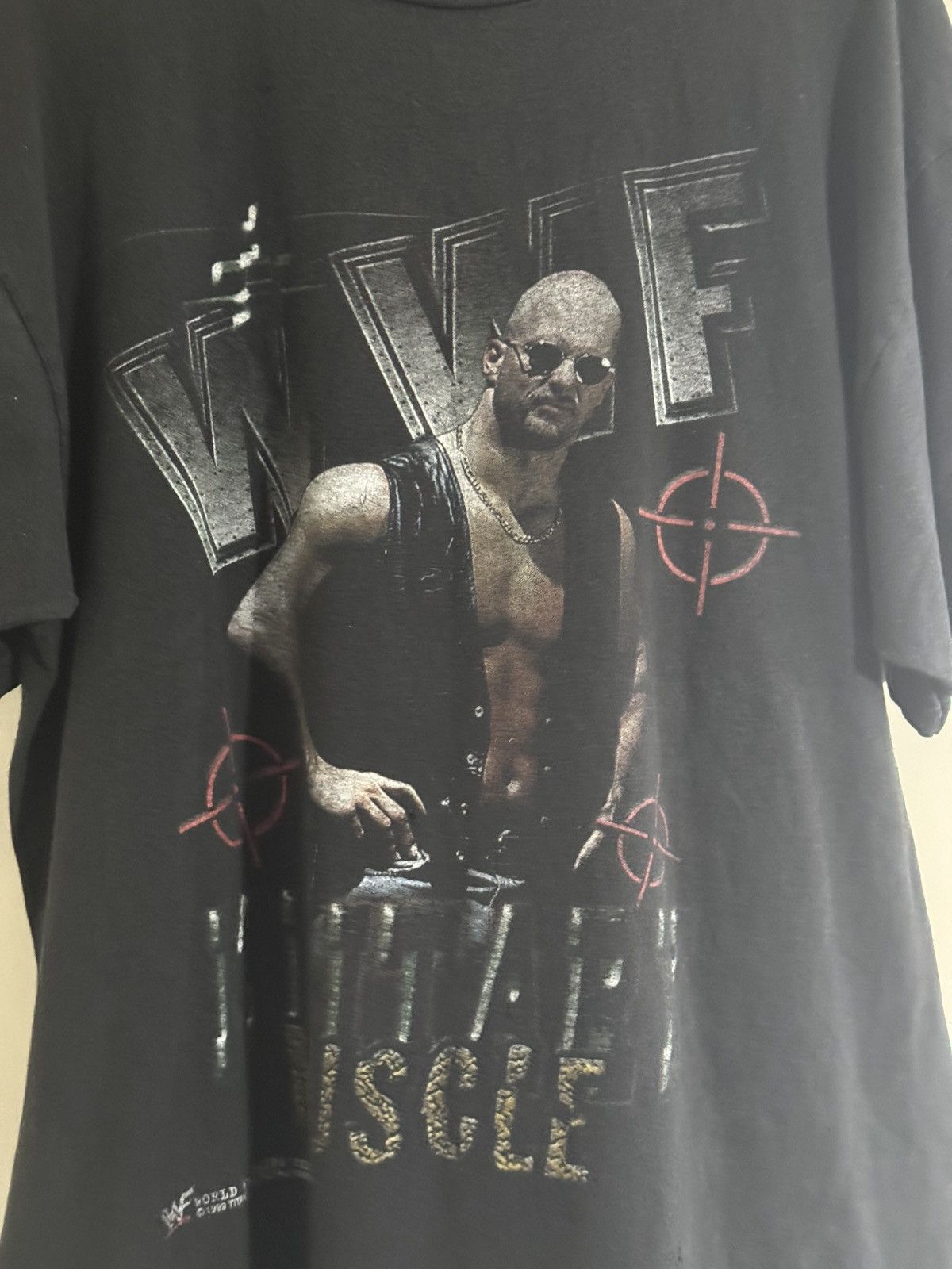 WWF Vintage 90s WWF Attitude Stone Cold Wrestling Tee Size XL Size US XL / EU 56 / 4 - 2 Thumbnail