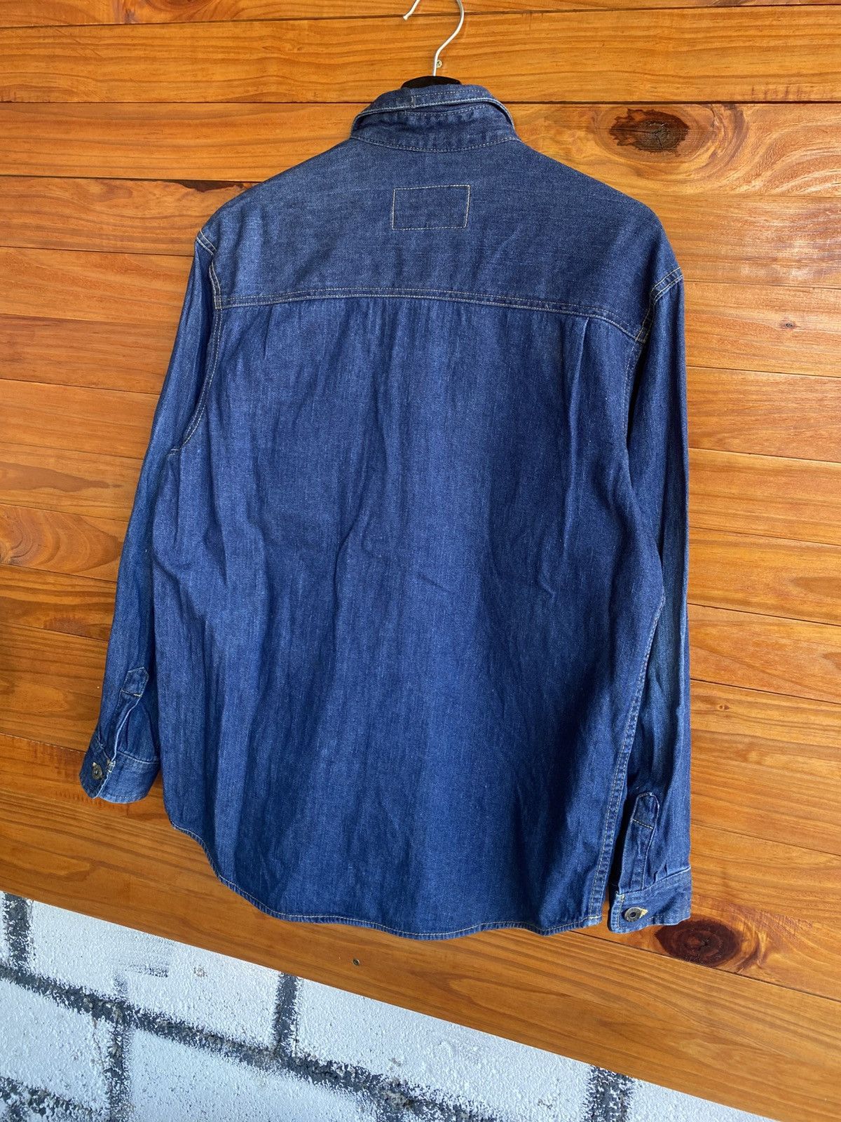 Zippo Vintage Zippo Denim Shirt | Medium Blue | Double Pocket Size US M / EU 48-50 / 2 - 10 Thumbnail