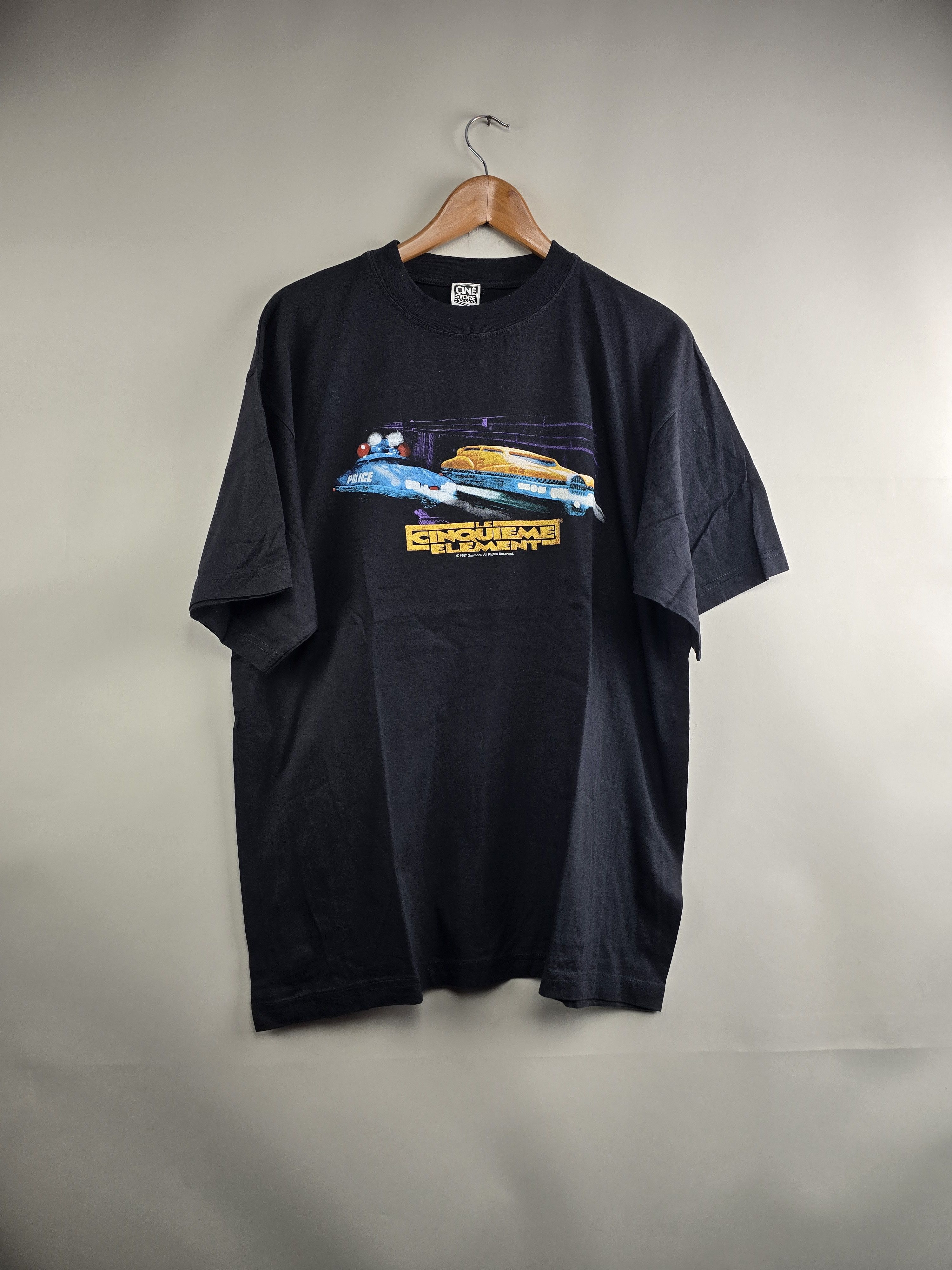 Vintage × Warner Bros 1997 The Fifth Element Movie Promo Tee XL 23" 29" Size US XL / EU 56 / 4 - 6 Thumbnail