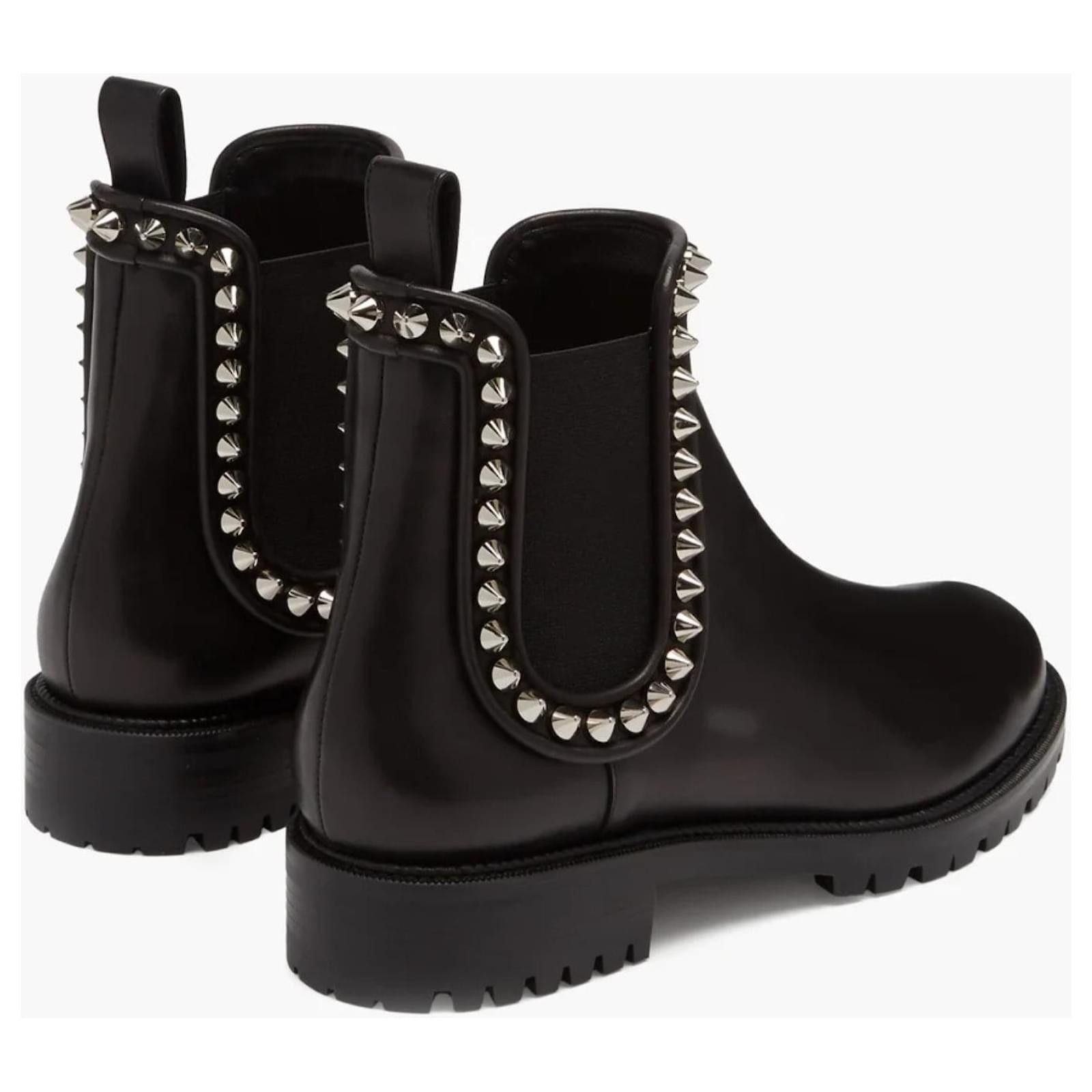 Christian Louboutin o1s1wg110924 Ankle Boots in Black Size US 6 / IT 36 - 4 Thumbnail