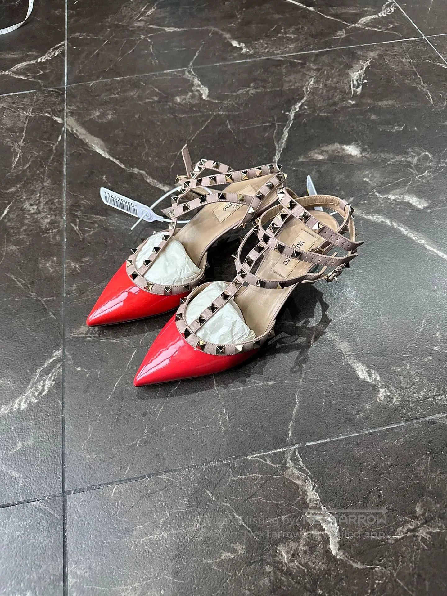 Valentino Valentino Women's Red High Heels. Size US 6.5 / IT 36.5 - 1 Thumbnail