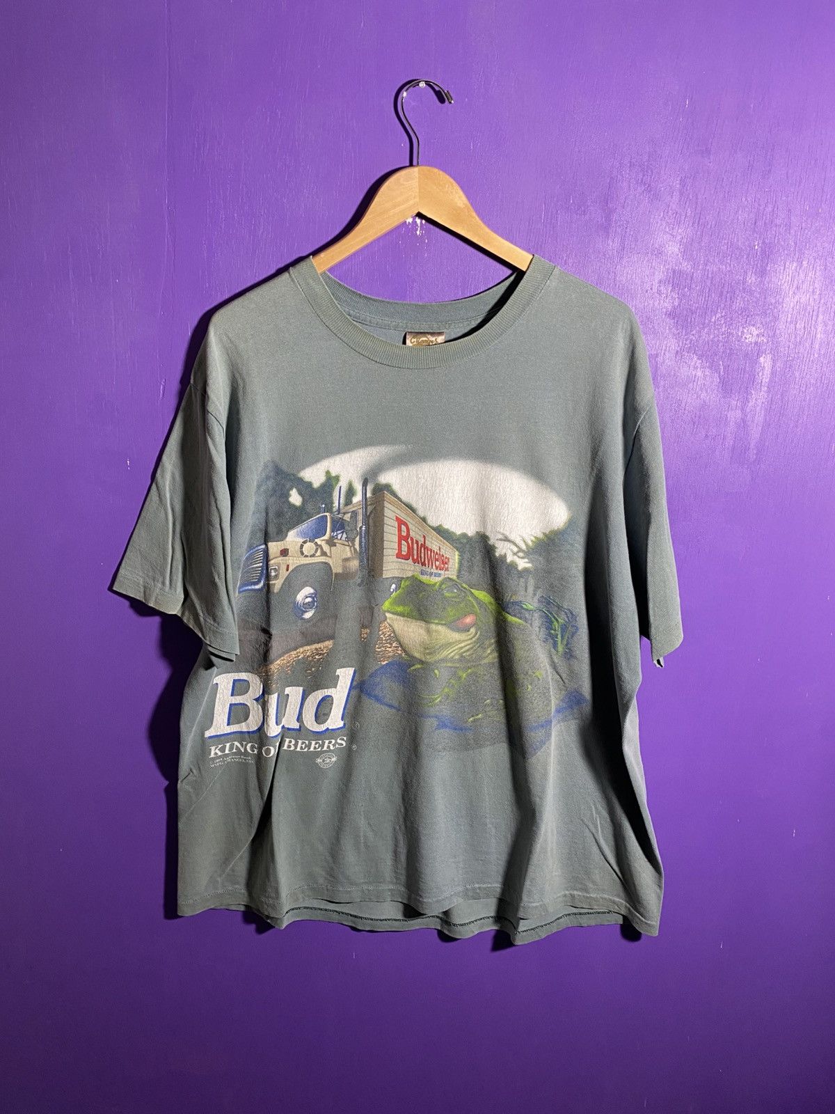 トップス 90s Budweiser great faded tee 90s Budweiser great faded tee