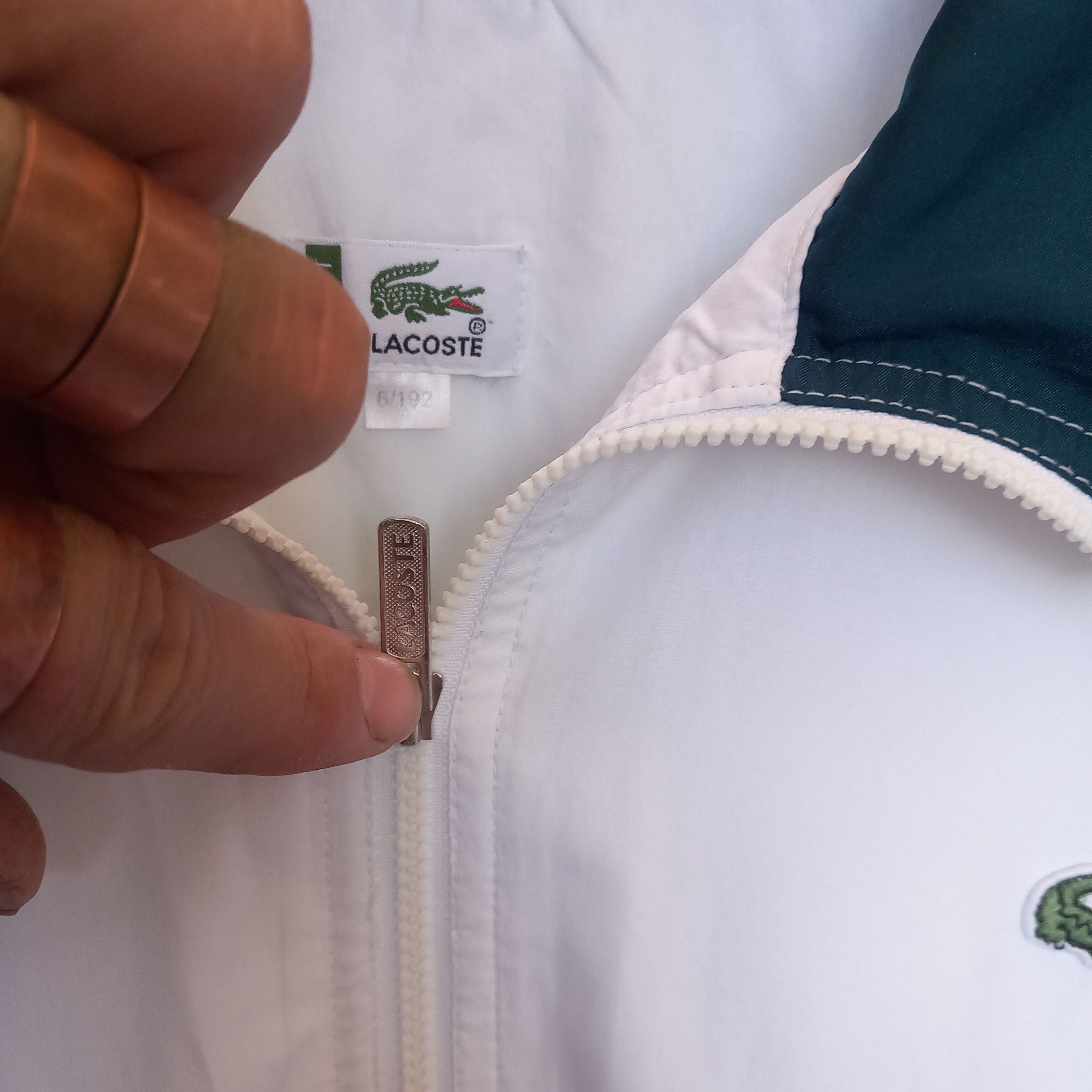 Lacoste Lacoste OG 2000s White Tracksuit – Full Set / Rare Find Size US L / EU 52-54 / 3 - 7 Thumbnail