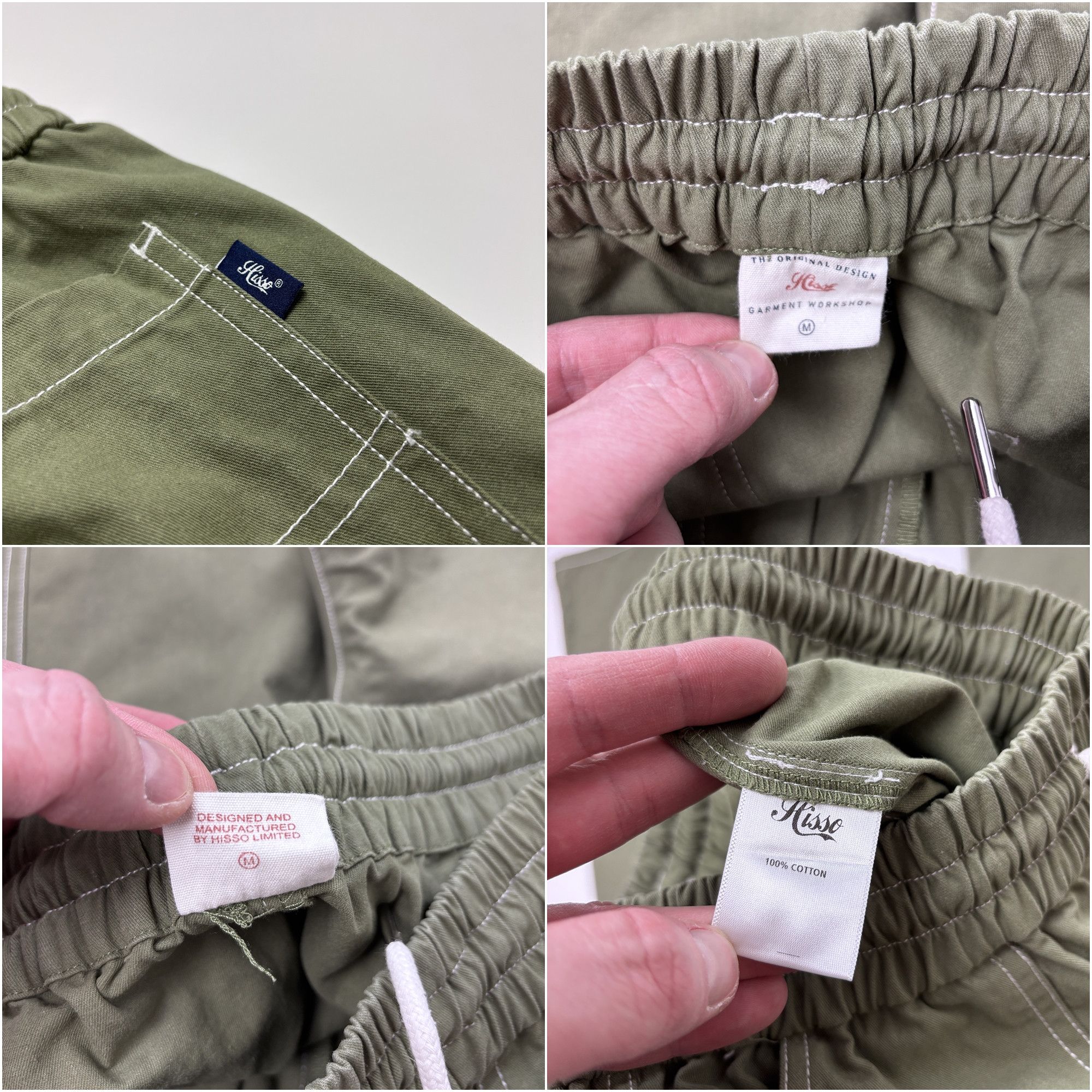 Other Hisso Fatigue Pants Utility Cotton Trousers Streetwear M Size US 31 - 8 Thumbnail