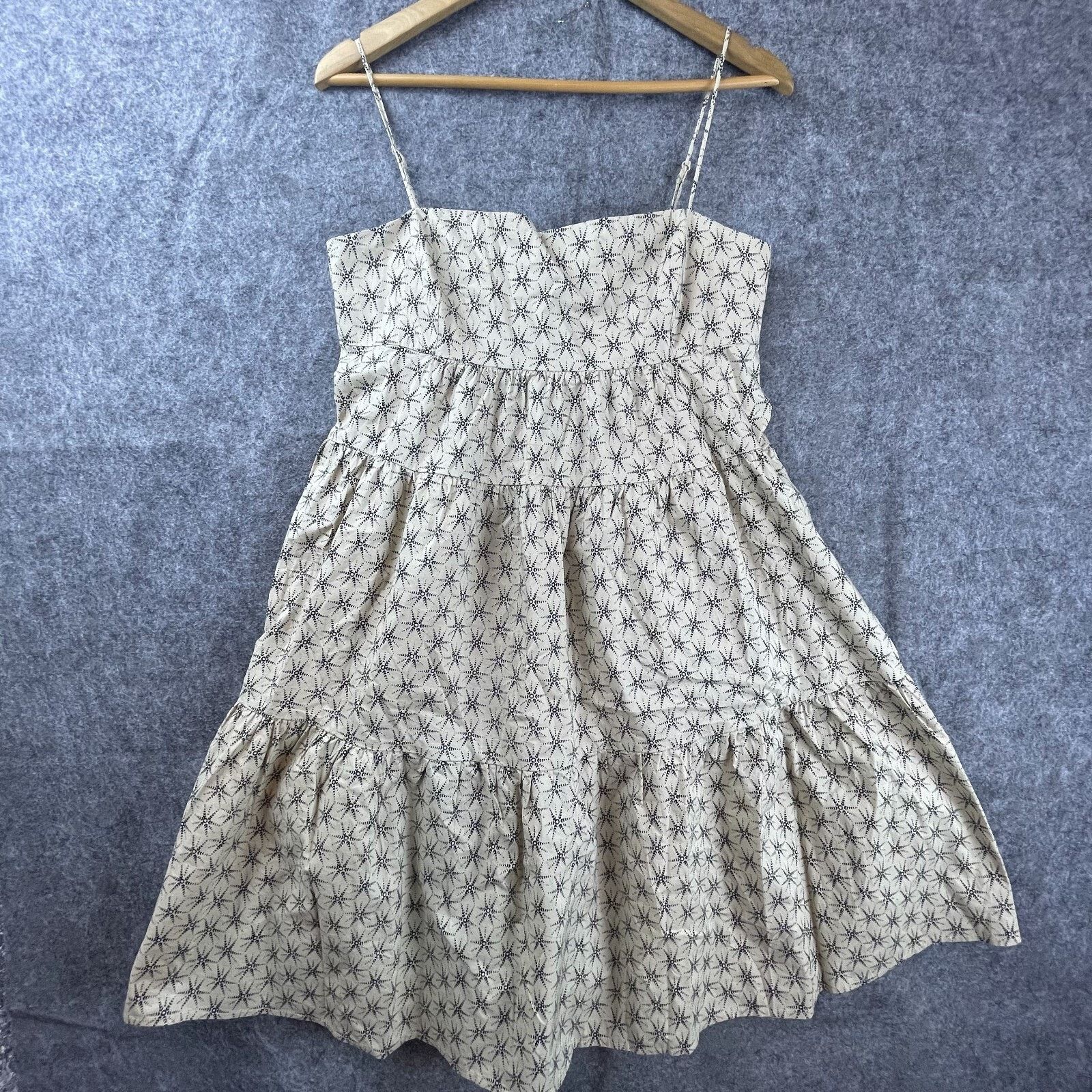 Levi's Levi's Clea Dress Womens Medium Safari Tiered Ruffle Summery Size M / US 6-8 / IT 42-44 - 1 Thumbnail