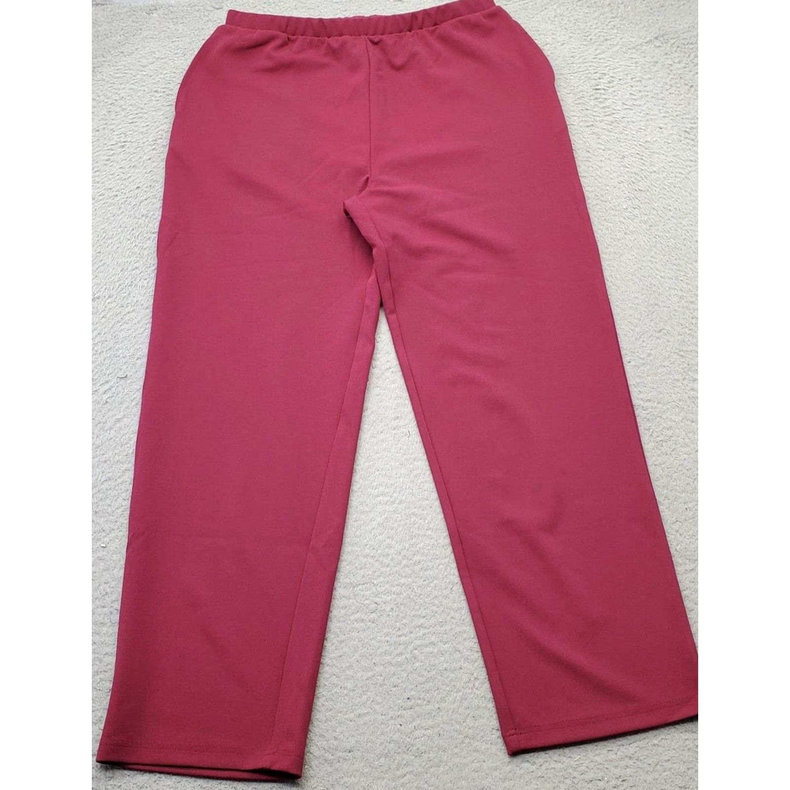 Blair Blair Capri Pants Womens PM Multi Solid Stretch Elastic Waist Pull On Shirt? Size 32" / US 10 / IT 46 - 2 Thumbnail