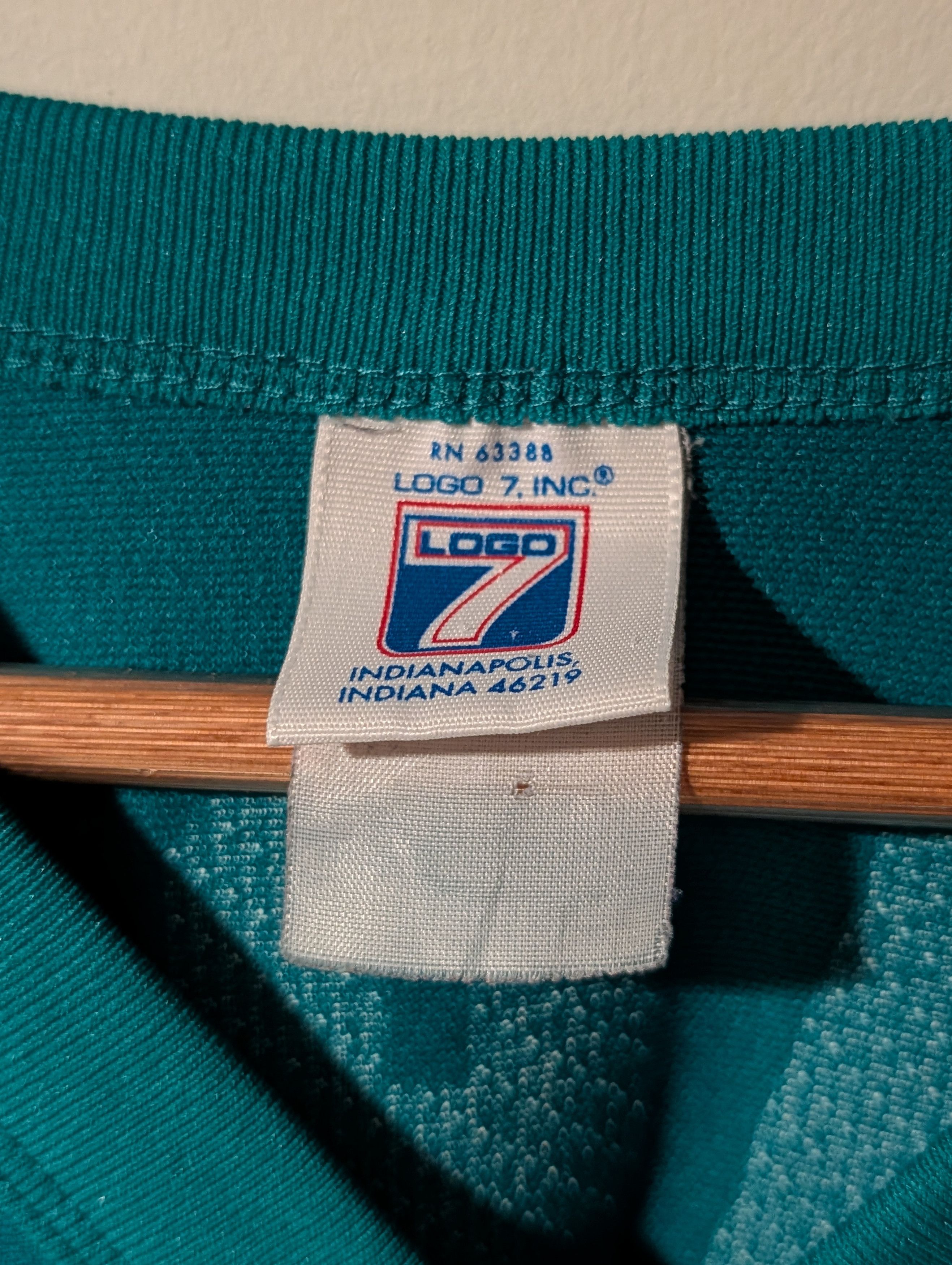 Logo 7 Vintage MIAMI DOLPHINS NFL Jersey DAN MARINO Logo 7 EUC Size US XXL / EU 58 / 5 - 10 Thumbnail