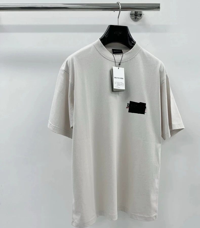 Balenciaga Balenciaga Wave-blocking cola short sleeve Size US M / EU 48-50 / 2 - 1 Thumbnail