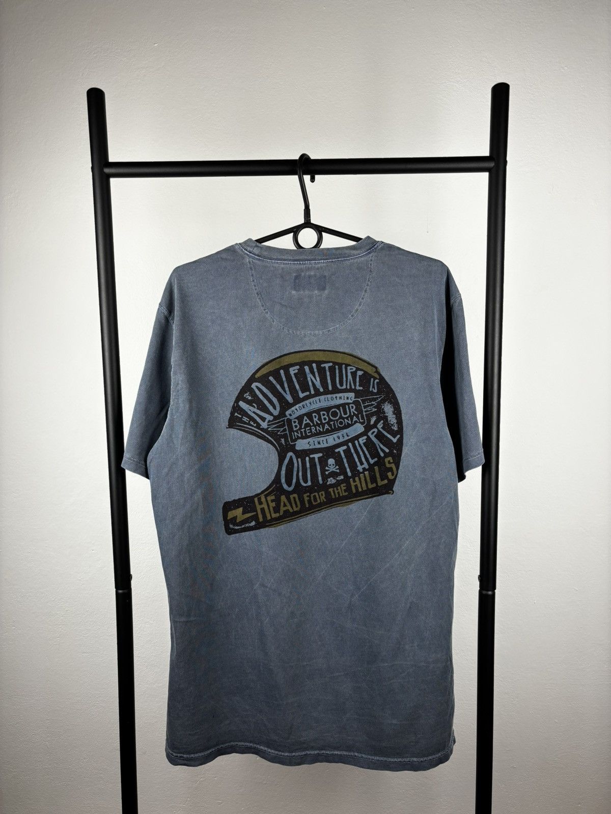 Barbour Barbour vintage big logo t shirt XL Size US XL / EU 56 / 4 - 2 Thumbnail