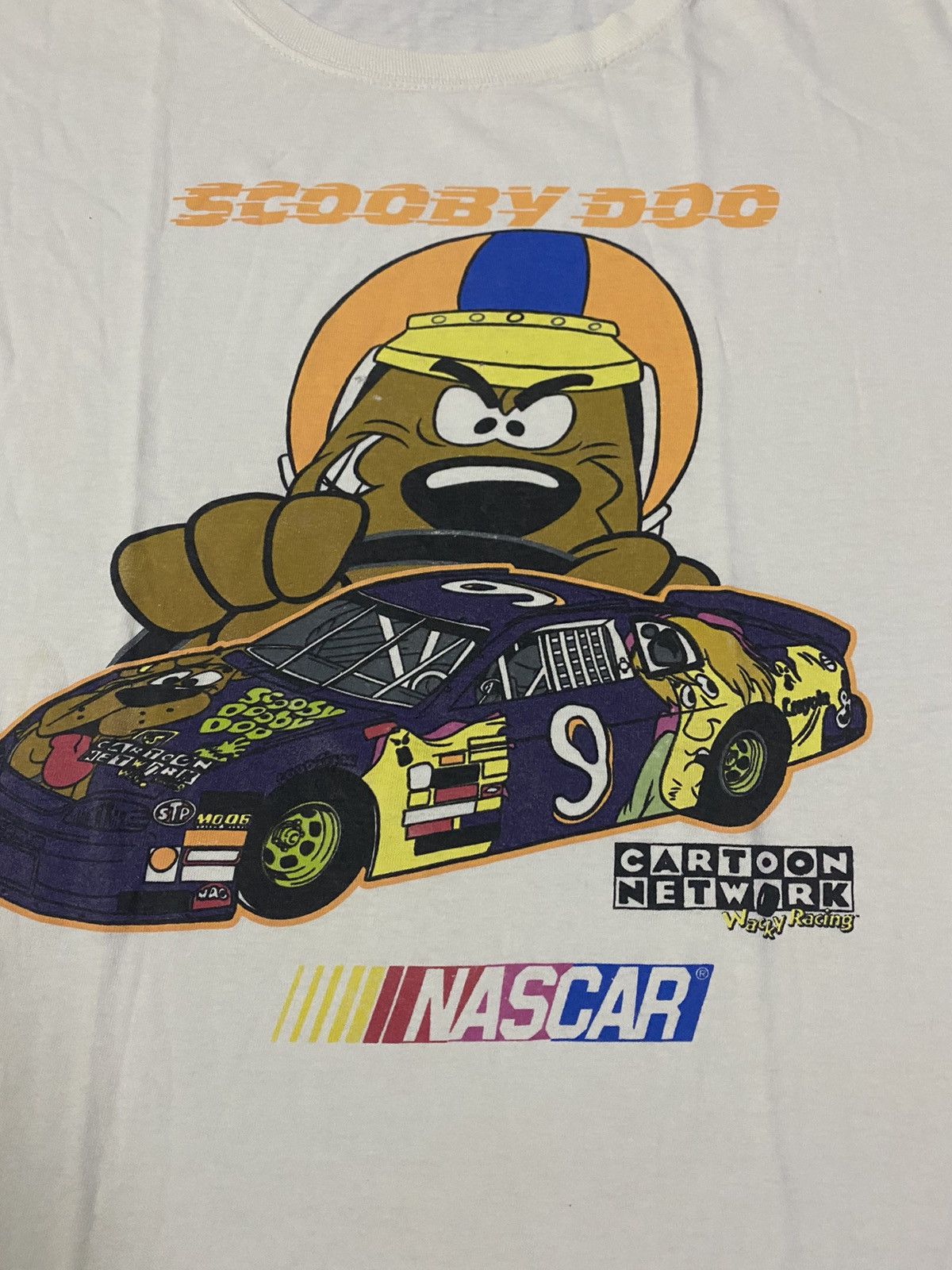 NASCAR Vintage Cartoon Network Scooby Doo Nascar Wacky Racing Size US XL / EU 56 / 4 - 7 Thumbnail