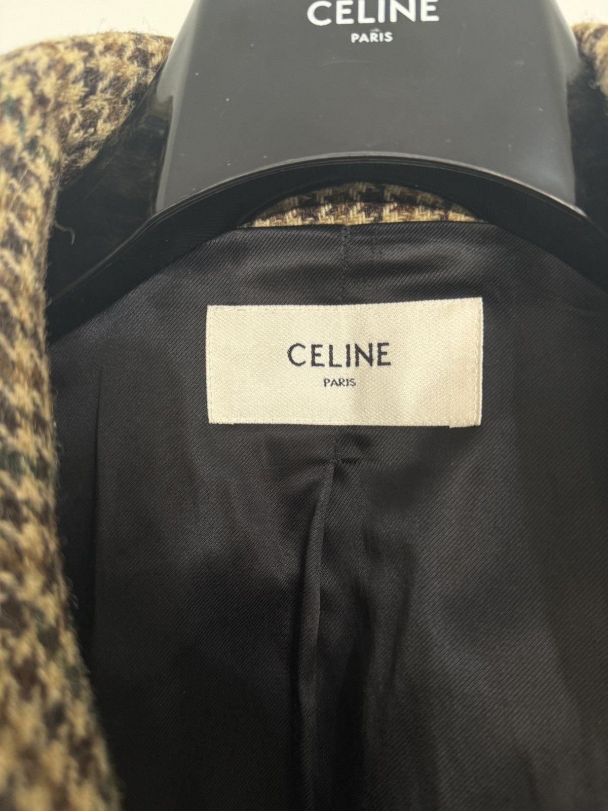 Celine F/W19 Plaid Wool Trench *Rare* Size US M / EU 48-50 / 2 - 4 Thumbnail