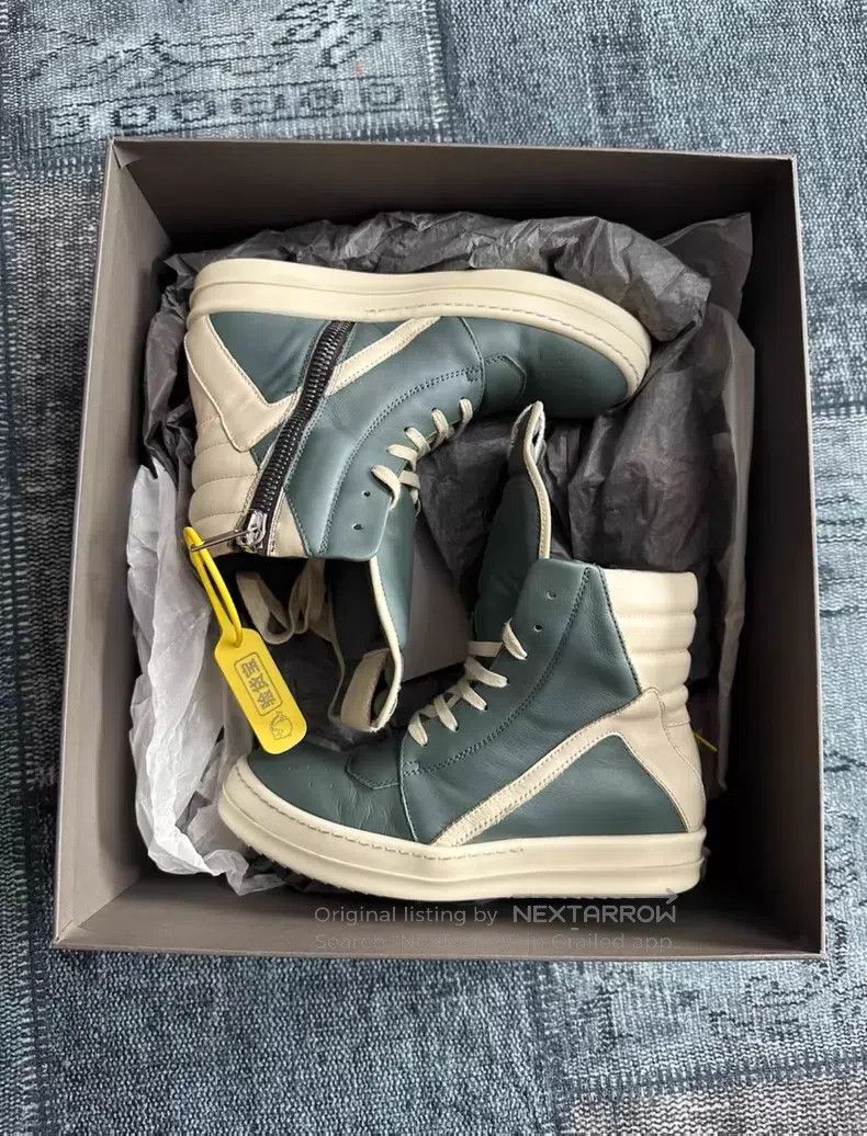 Rick Owens Rick Owens Mainline inverted triangle smog blue color sche Size US 5 / EU 37 - 5 Thumbnail