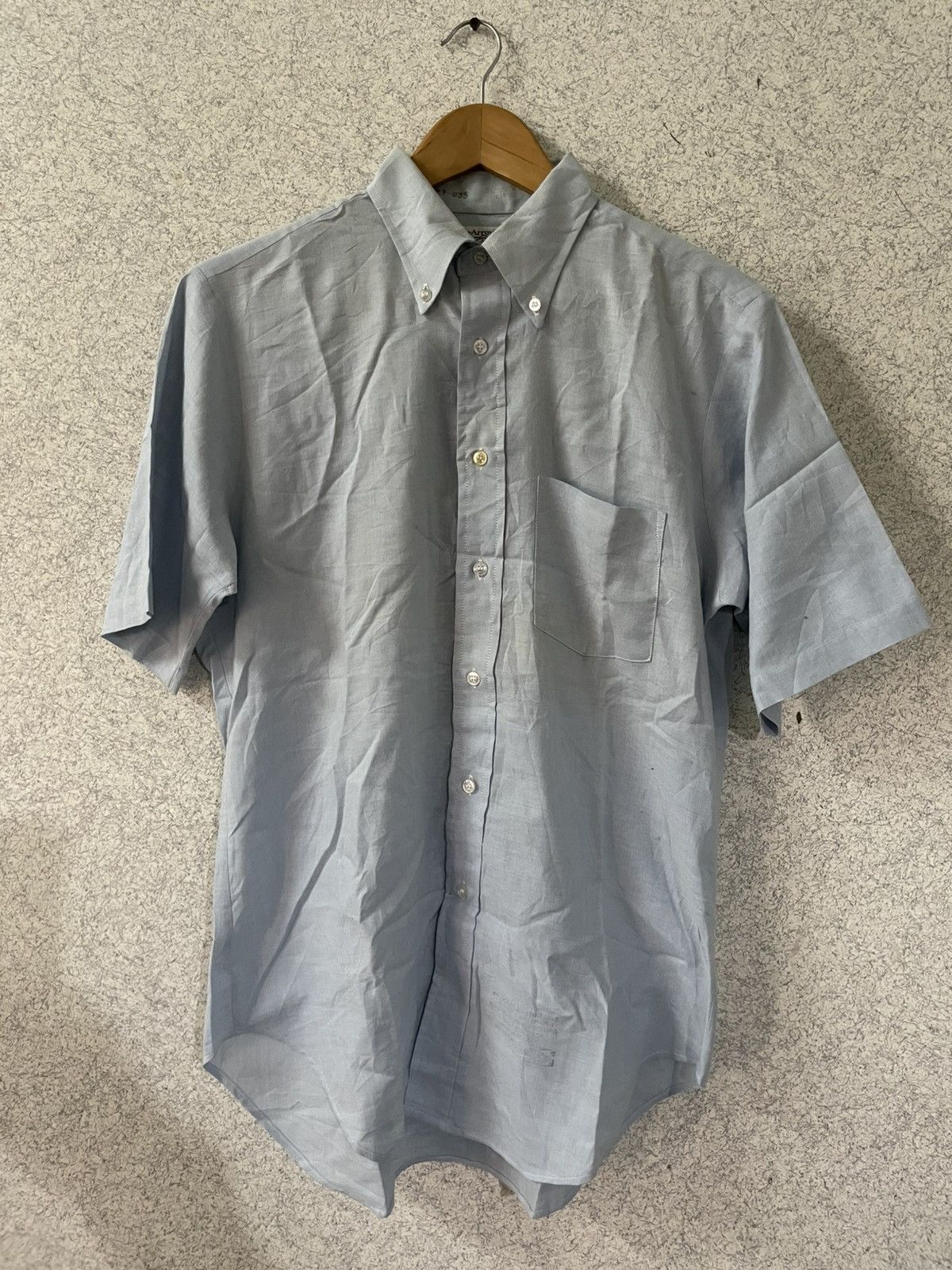 Arrow True Vintage Shirt Mens 50s Sanforized Workshirt USA Arrow Size US L / EU 52-54 / 3 - 8 Thumbnail