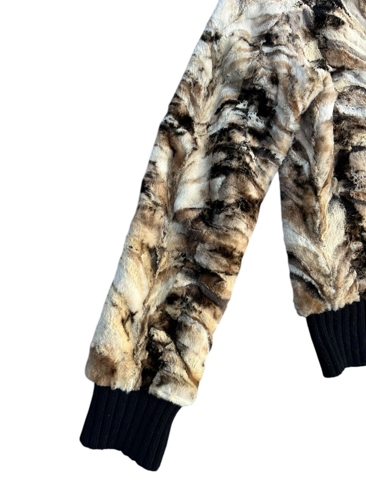 Costume National Archive Costume National Leather Fur Bomber Jacket Size US XS / EU 42 / 0 - 21 Thumbnail