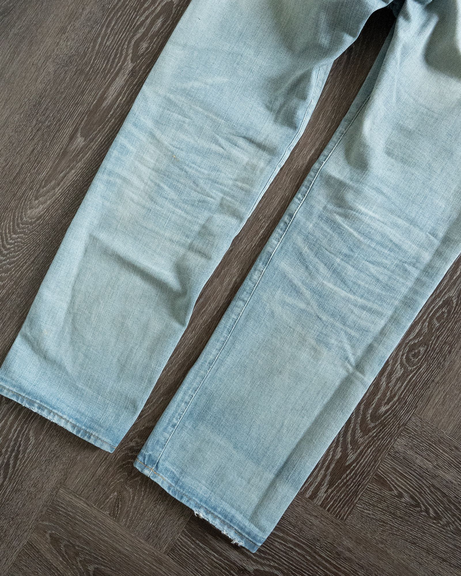 RRL Ralph Lauren Camden Washed Selvedge Denim – Straight Fit Size US 34 / EU 50 - 16 Thumbnail