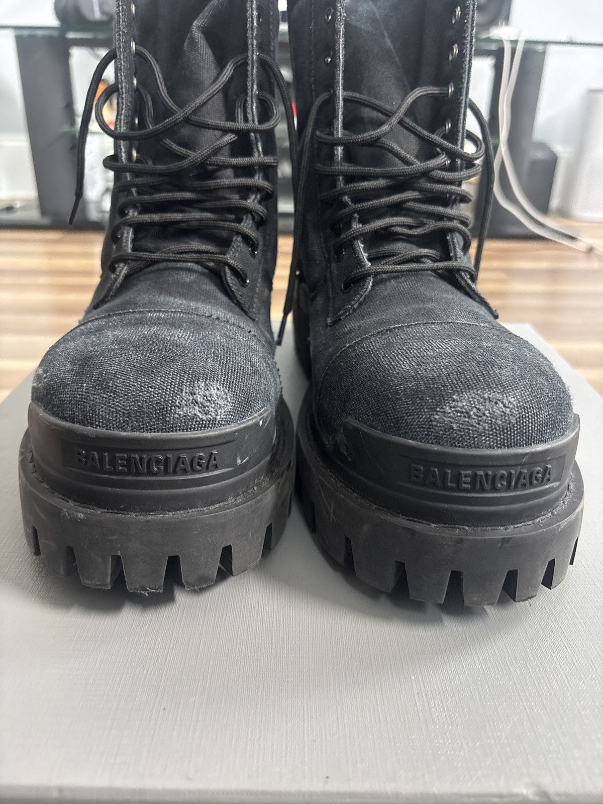Balenciaga Strike Boots Size US 10 / EU 43 - 4 Thumbnail