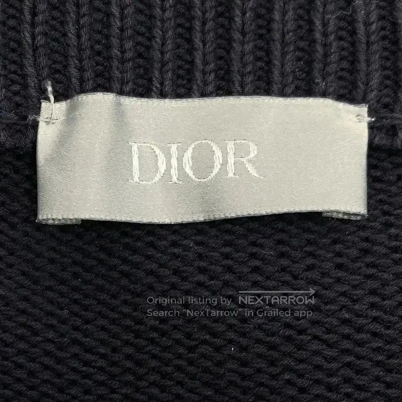 Dior Dior Black Cotton Men's Sweater . Size US L / EU 52-54 / 3 - 6 Thumbnail