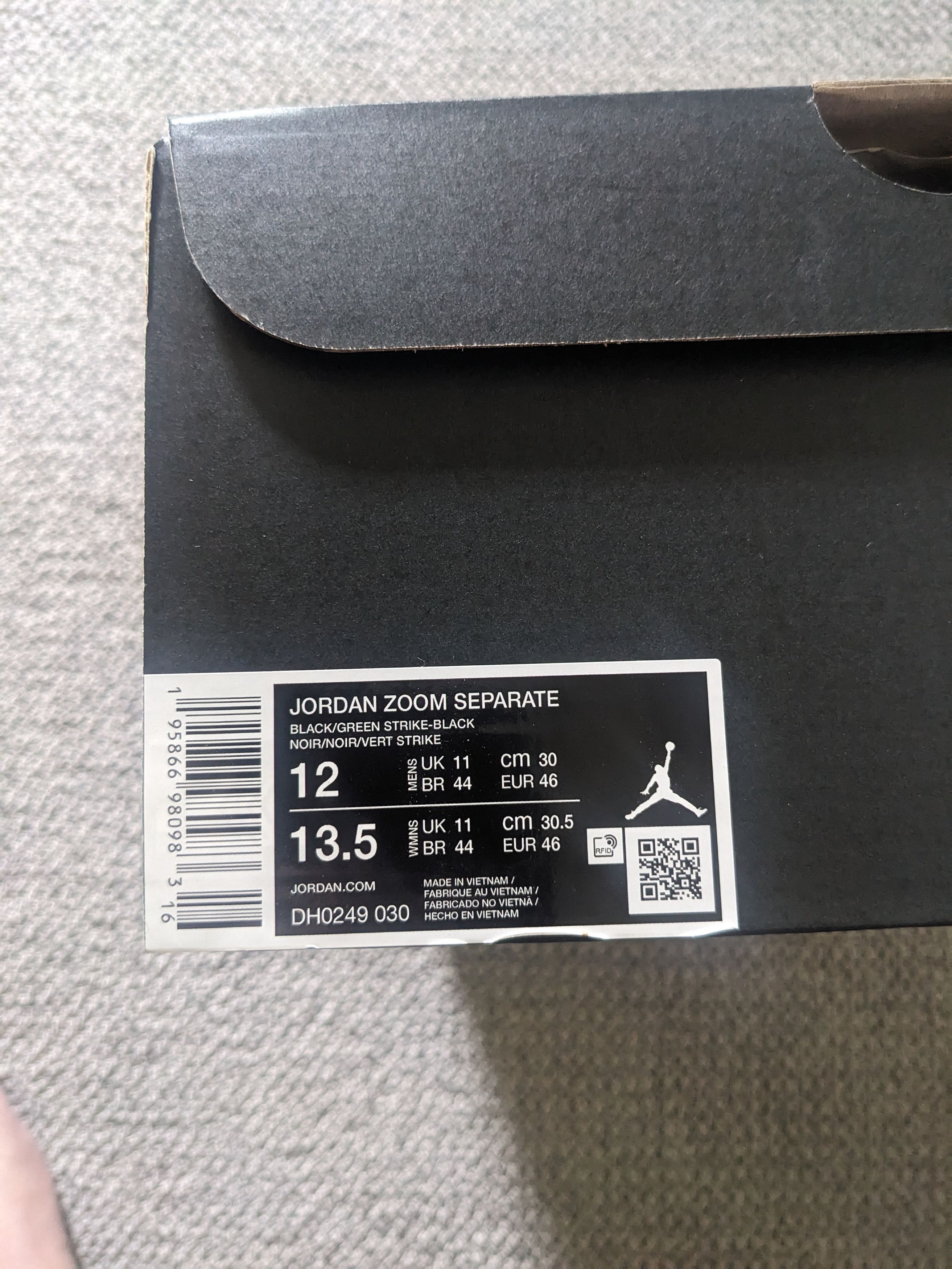 Jordan Brand Jordan Zoom Separate Size US 12 / EU 45 - 2 Thumbnail