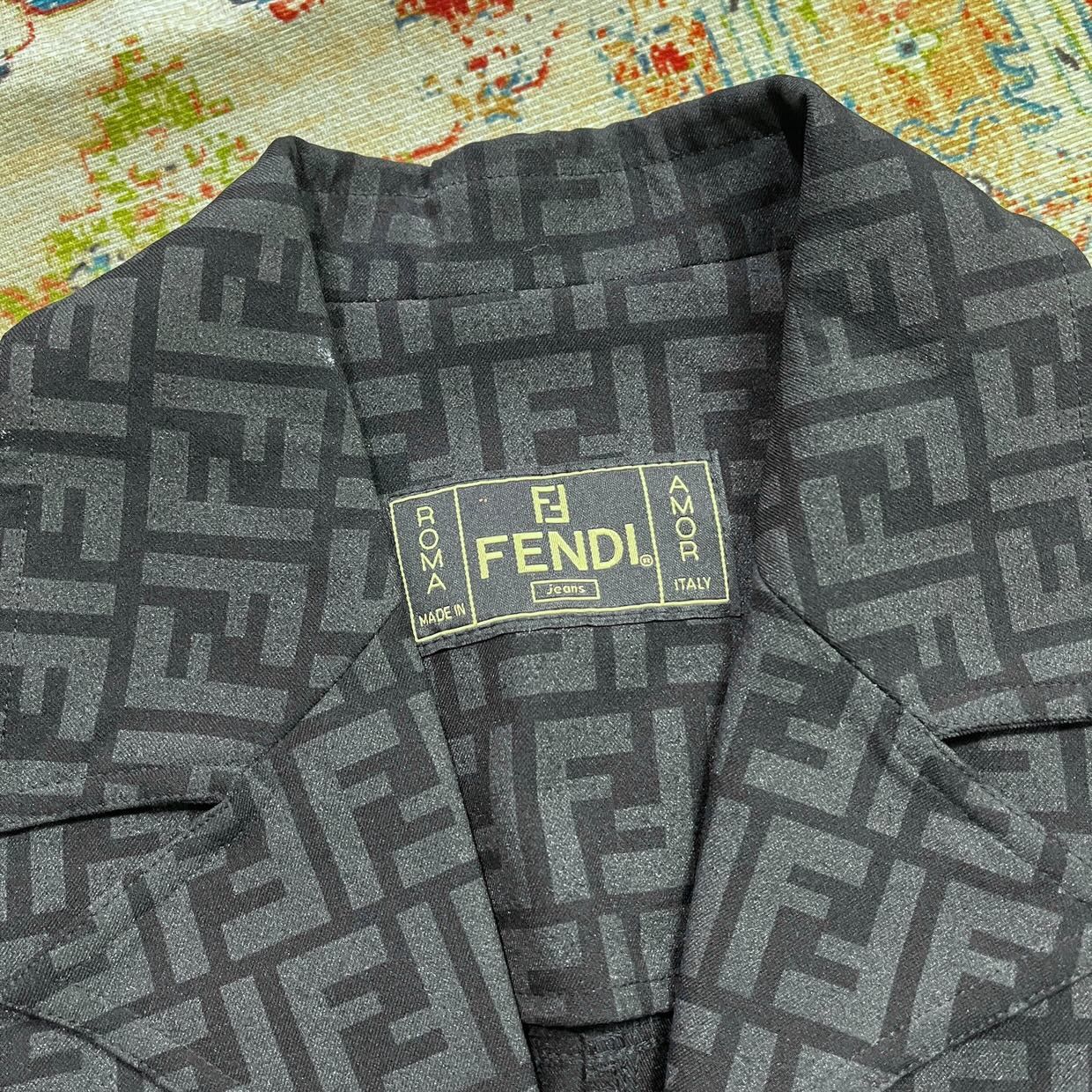 Fendi Vintage Fendi Monogram vest Size M / US 6-8 / IT 42-44 - 5 Thumbnail