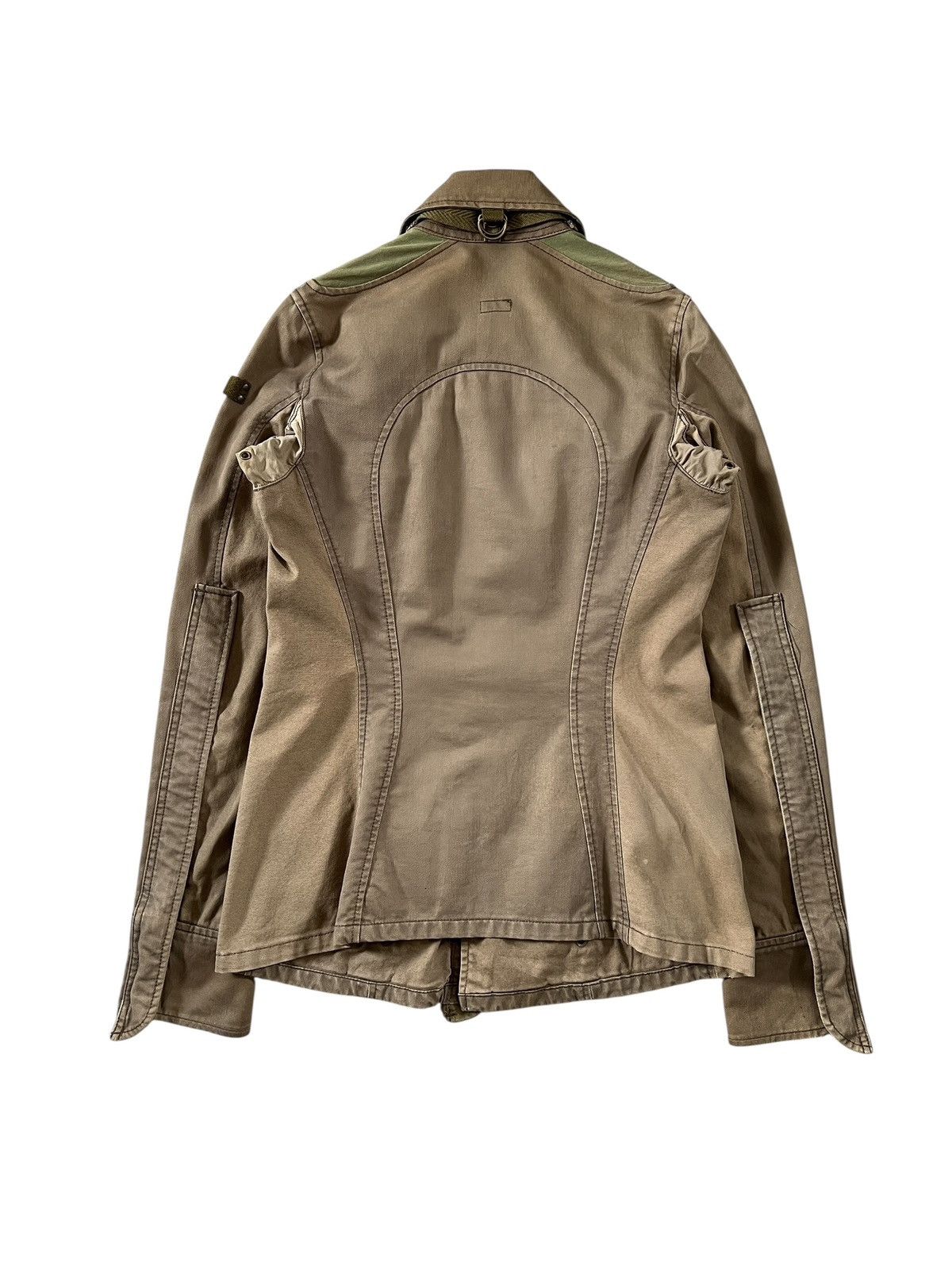 Le Grande Bleu (L.G.B.) Vintage 1990s LGB Military Cargo Jacket Size US XS / EU 42 / 0 - 3 Thumbnail