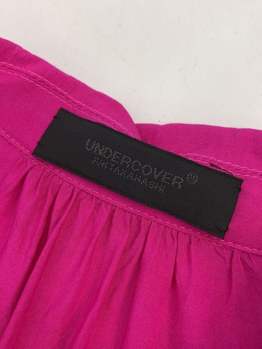 Undercover Rayon Camp Collar Short Sleeve Blouse Size M / US 6-8 / IT 42-44 - 3 Thumbnail