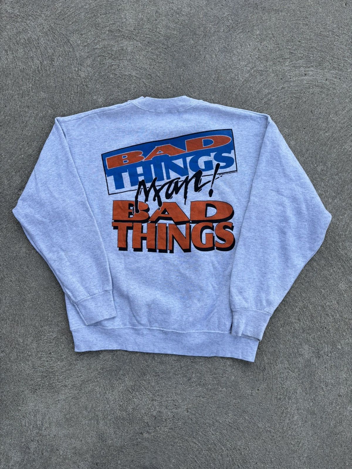Fruit Of The Loom Vintage 90s Florida Gators Bad Things Happen Crewneck Size US L / EU 52-54 / 3 - 3 Thumbnail