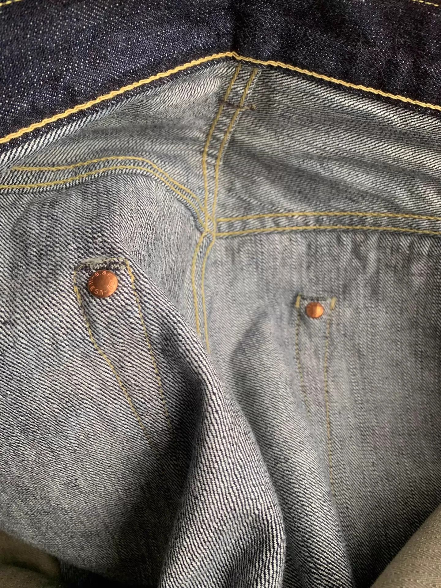 Freewheelers FREEWHEELERS S601XX WWII DWB Raw Straight Jeans 36-32 New Size US 36 / EU 52 - 7 Thumbnail