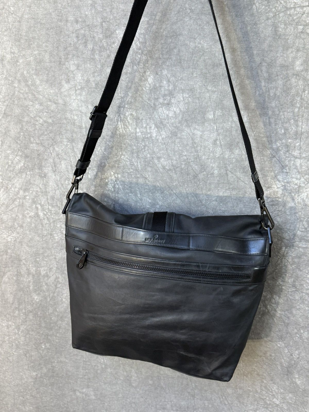 Mulberry × Vintage Vintage Mullbery Shoulder Bag Messenger Sling Bag Size ONE SIZE - 3 Thumbnail