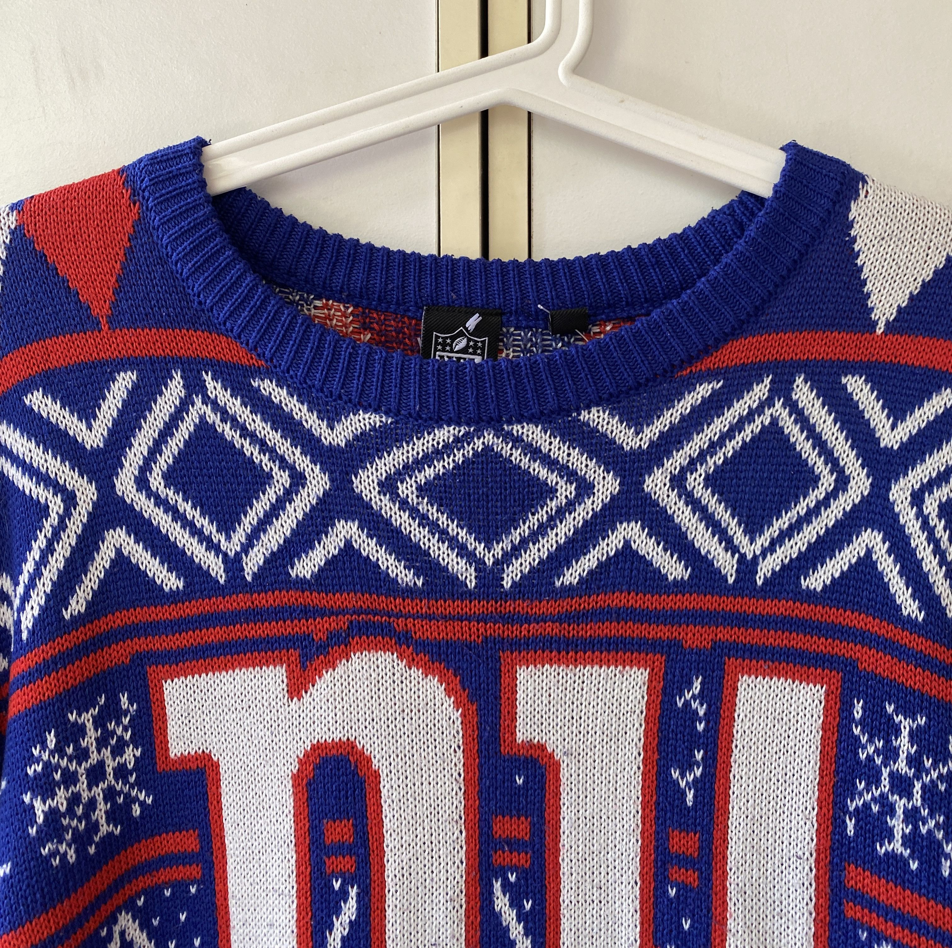 NFL NEW YORK NY NFL KINTWEAR SWEATER Size US L / EU 52-54 / 3 - 2 Thumbnail