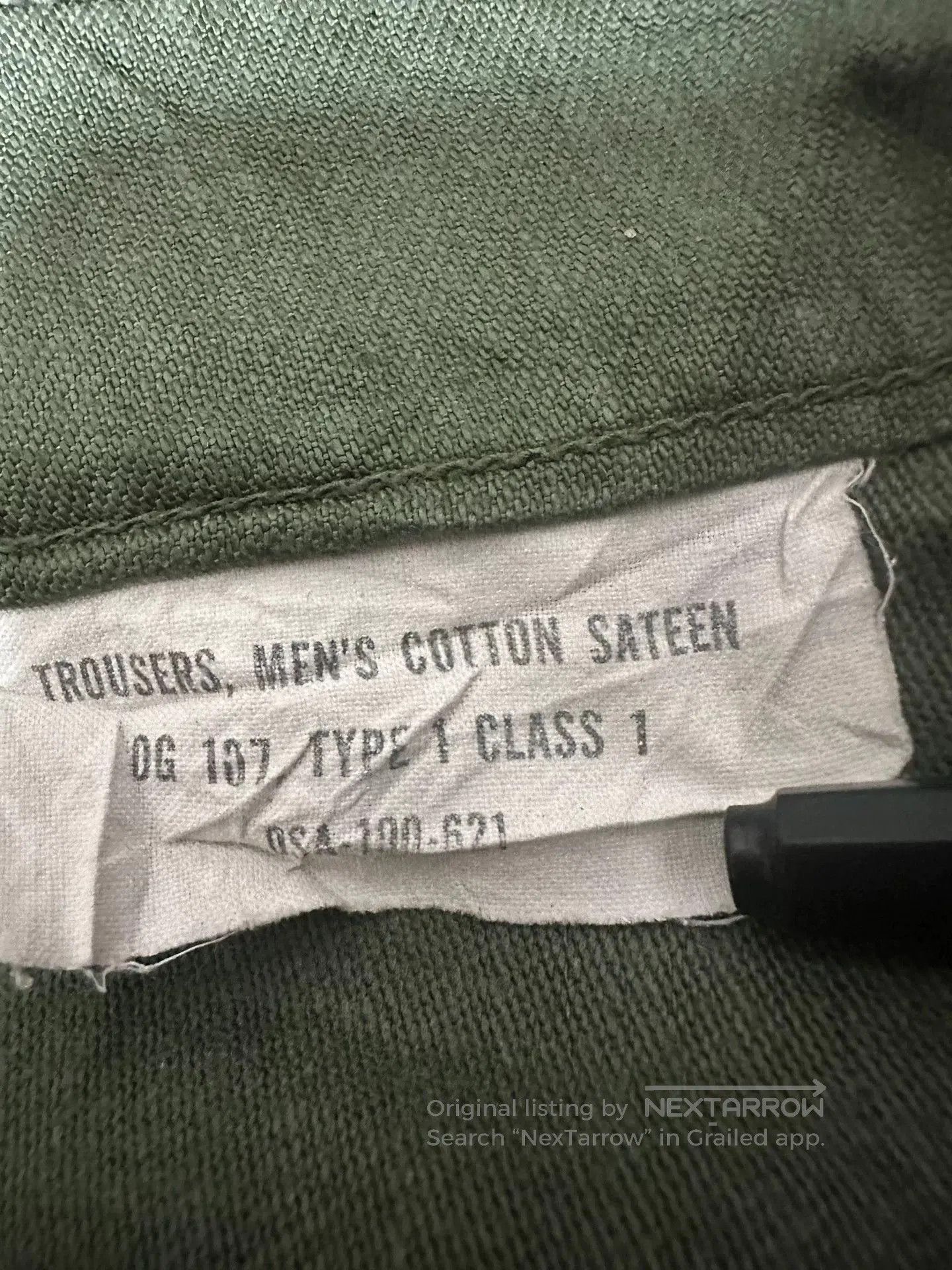 Vintage Vintage OG107 Military Pants New. Size US 36 / EU 52 - 4 Thumbnail