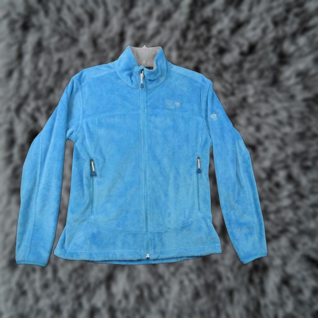 Mountain Hardwear VINTAGE Mountain Hardwear Women's Jacket Blue Fleece Polartec Stretch VG Size M / US 6-8 / IT 42-44 - 1 Thumbnail