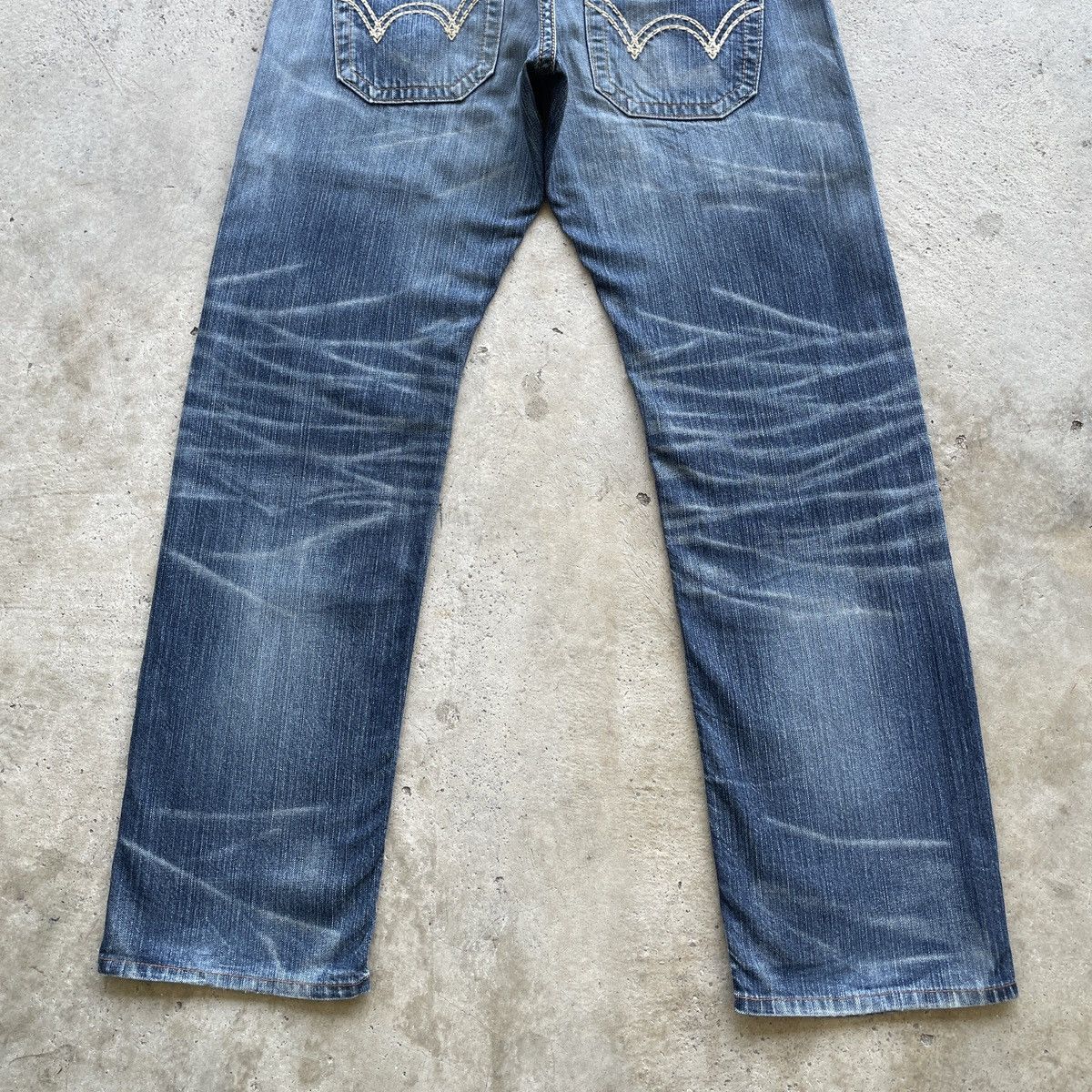 Edwin Vintage Edwin Denim Faded Distressed Jeans Pants W32x31 Size US 32 / EU 48 - 11 Thumbnail