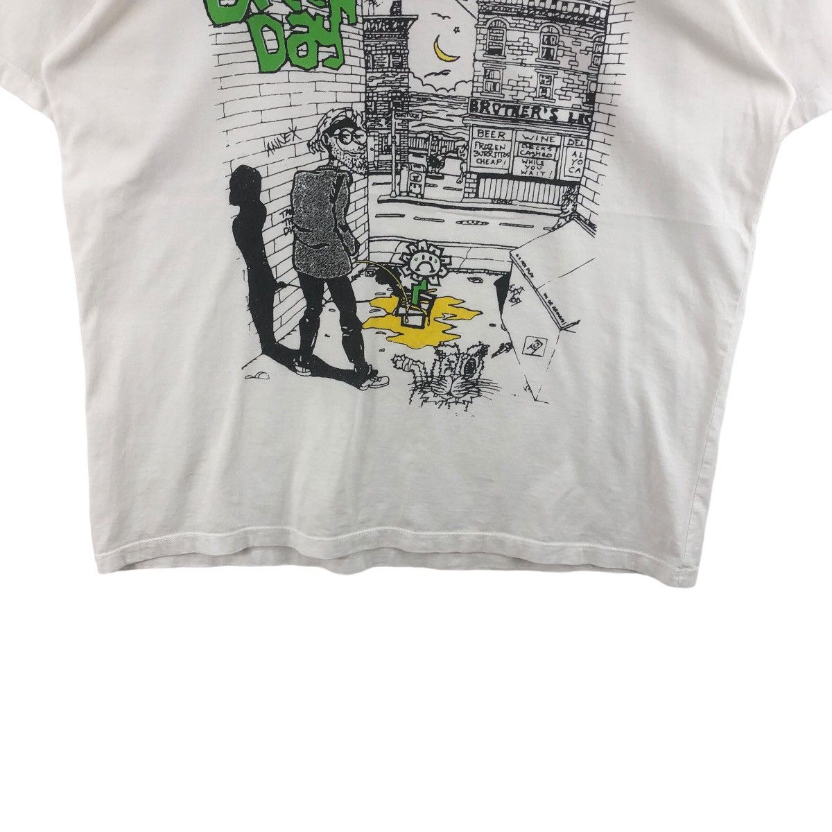 Band Tees × Vintage Pick!! Vtg Y2K GREEN DAY Top Tee Tshirt Size US L / EU 52-54 / 3 - 4 Thumbnail