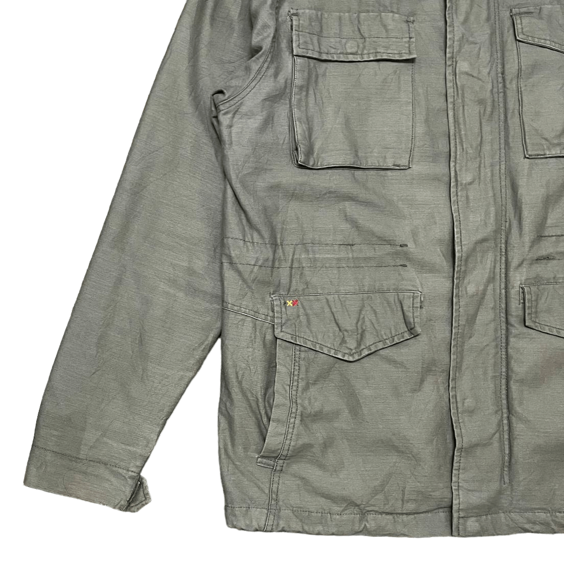 Bob Marley Vintage Billabong x Bob Marley M65 Military Cargo Jacket Size US L / EU 52-54 / 3 - 3 Thumbnail