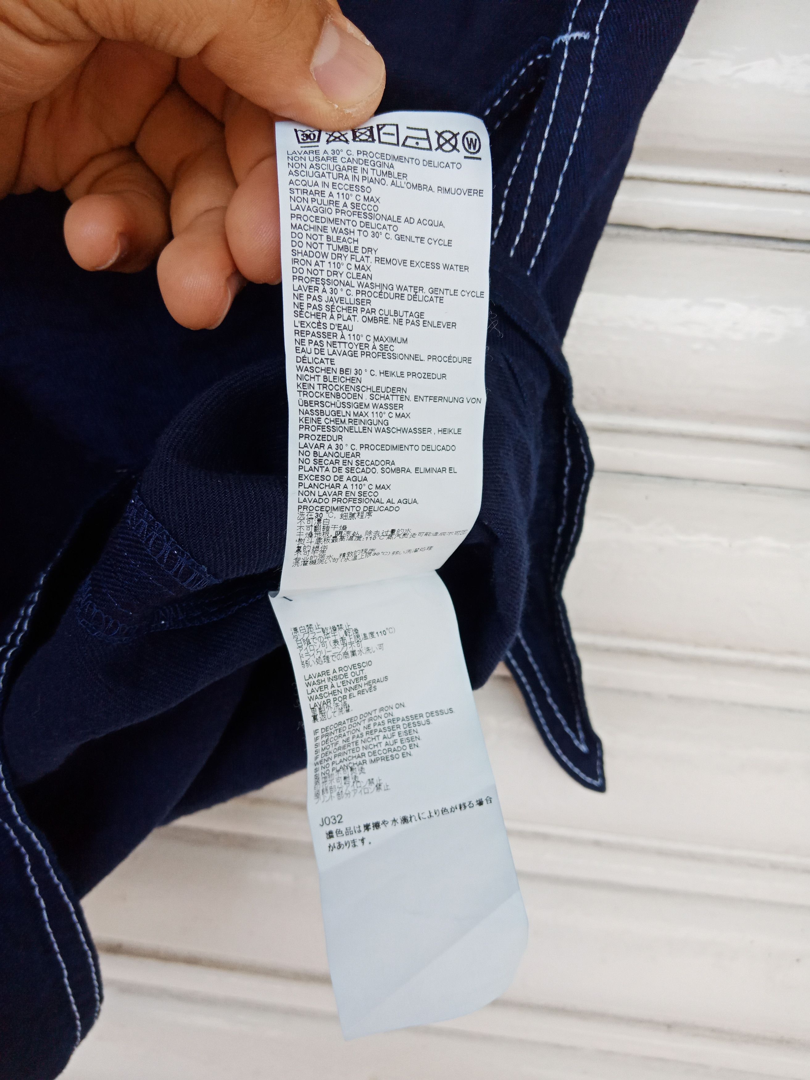 Maison Margiela SS2018 Maison Margiela Indigo Blue Made in Italy Size US M / EU 48-50 / 2 - 14 Thumbnail