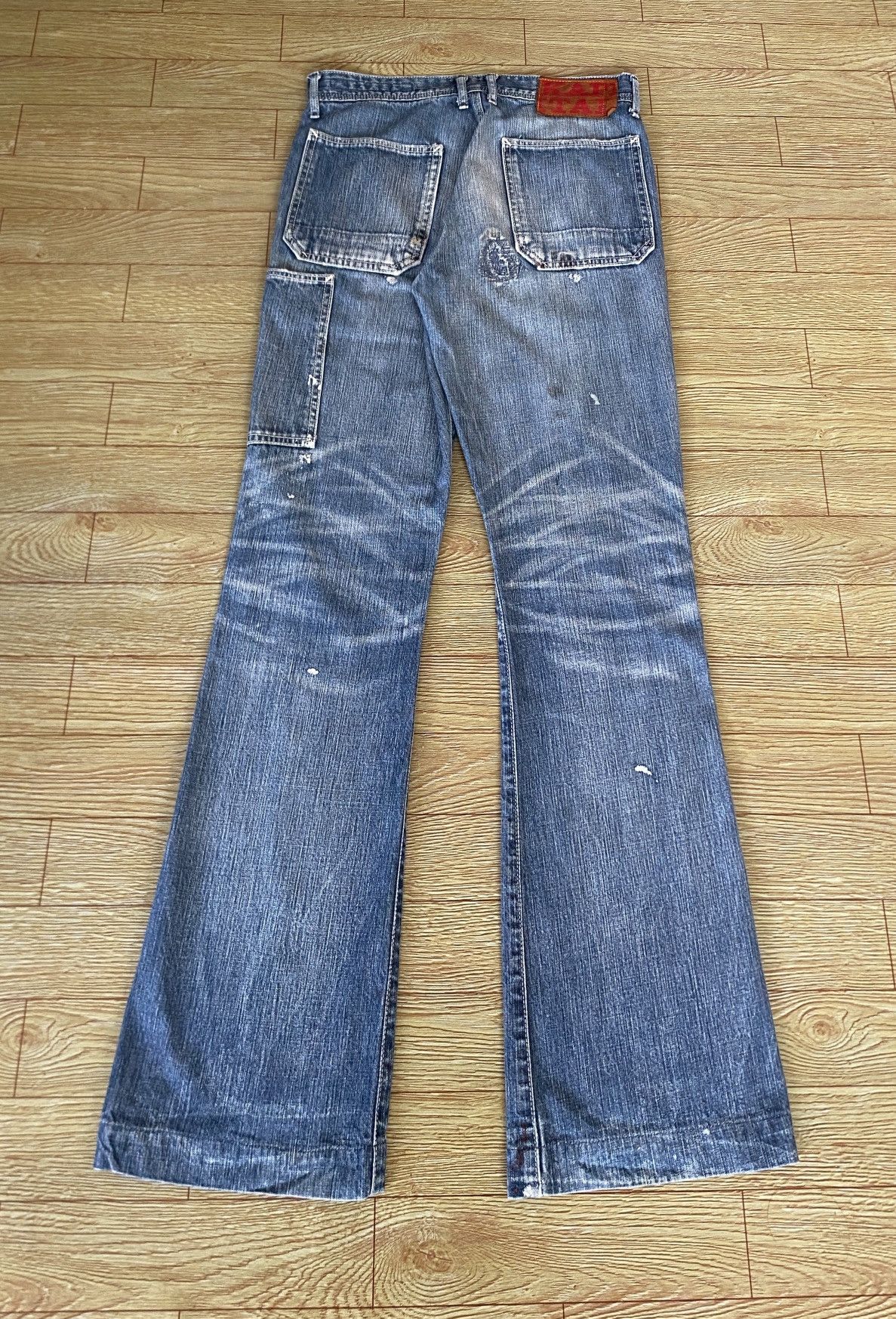 Kapital Very Rare Vintage Japanese Brand Kapital Flared Jeans 1990s Size US 28 / EU 44 - 2 Thumbnail