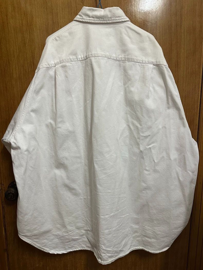 Raf simons 23ss silhouette white shirt