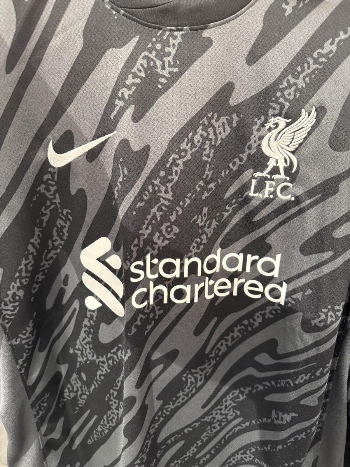 Nike LFC Nike Mens 24/25 Black Goalkeeper Stadium Jersey Size US M / EU 48-50 / 2 - 5 Thumbnail