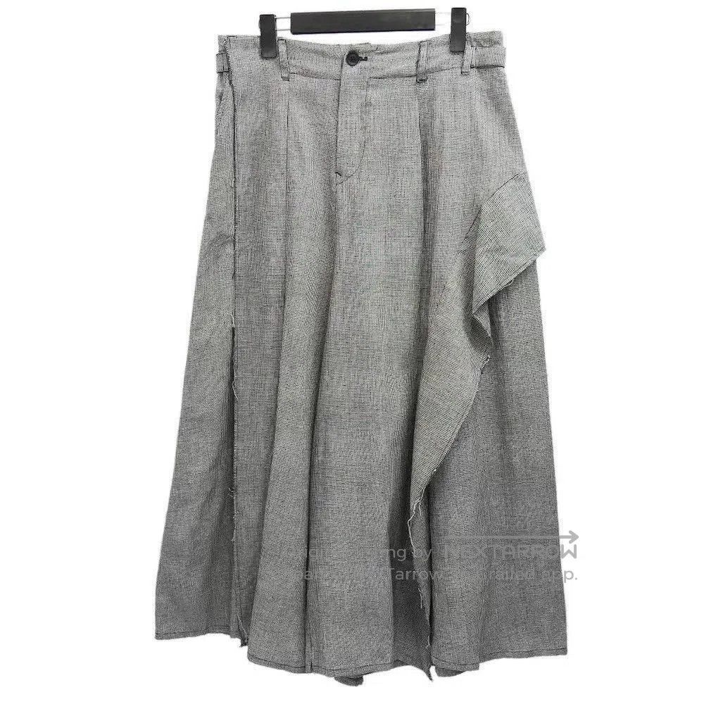 Yohji Yamamoto Yohji Yamamoto NOIR Houndstooth Skirt Pants. Size 28" / US 6 / IT 42 - 1 Thumbnail