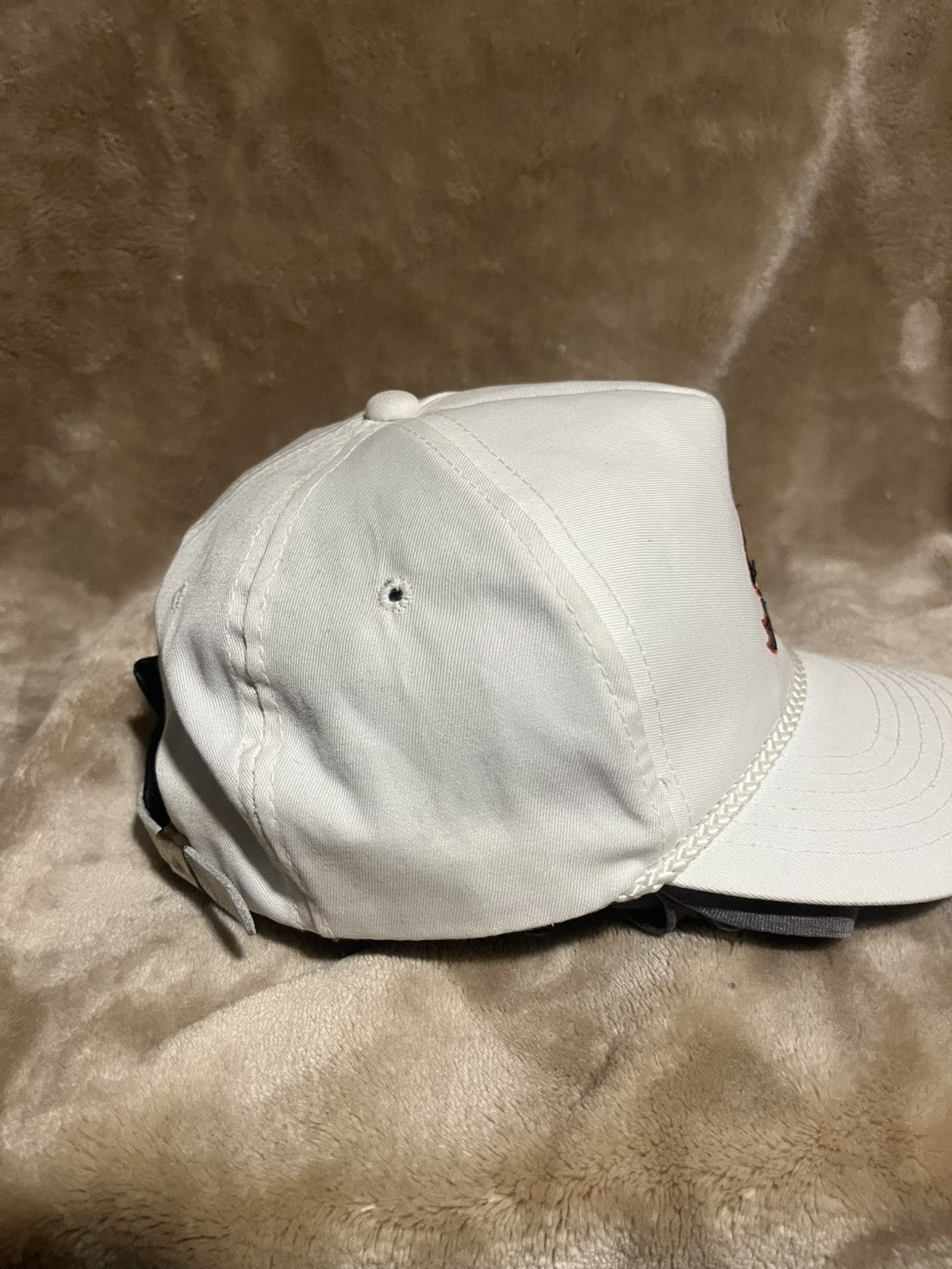 Peanuts 90s Snoopy Top Pop Grandpa Trucker Embroidered SnapBack hat Size ONE SIZE - 3 Thumbnail