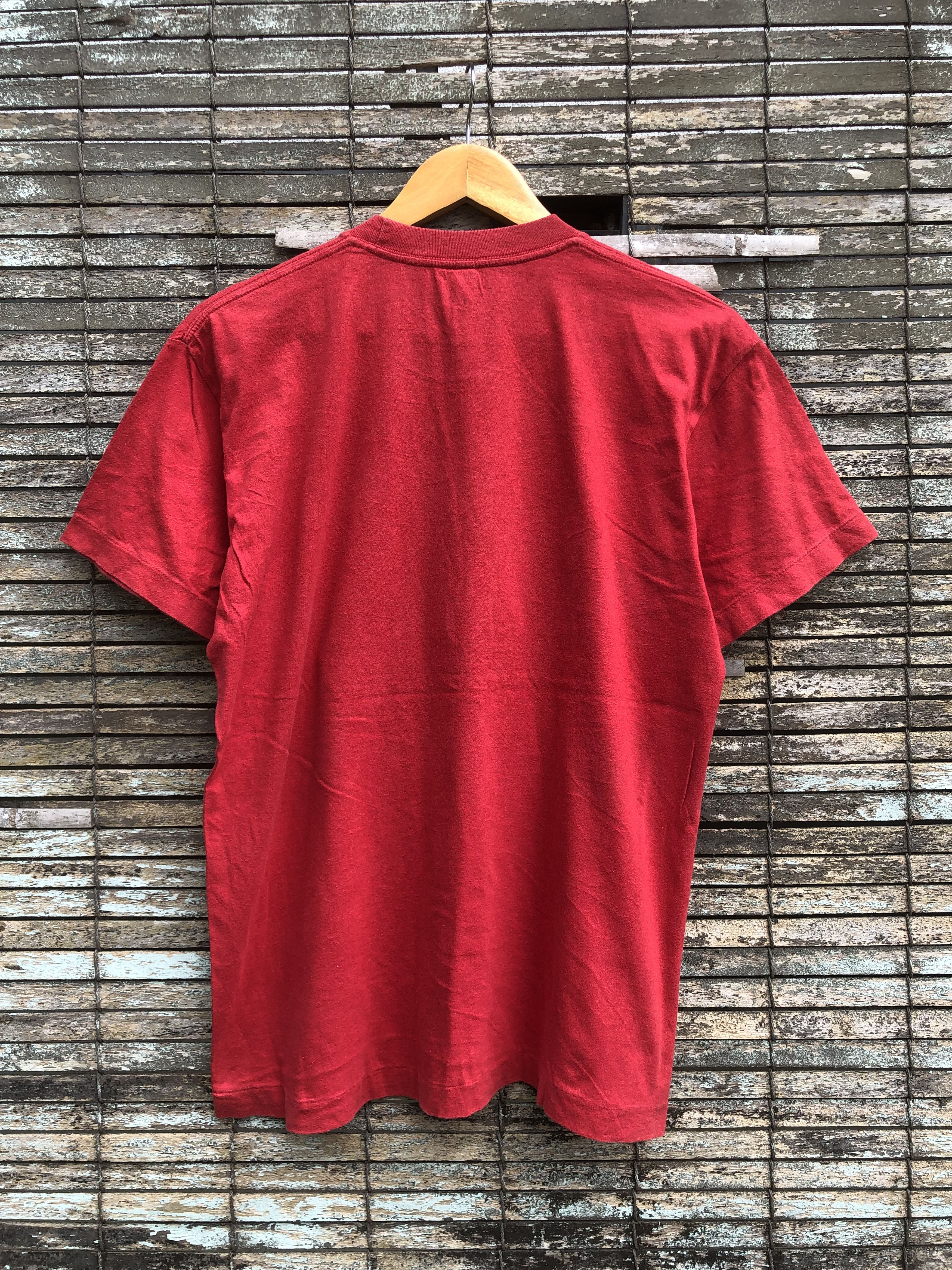 Vintage Vintage 70s Sunfaded N.C U.S.A Hanes Tshirt Size US M / EU 48-50 / 2 - 3 Thumbnail