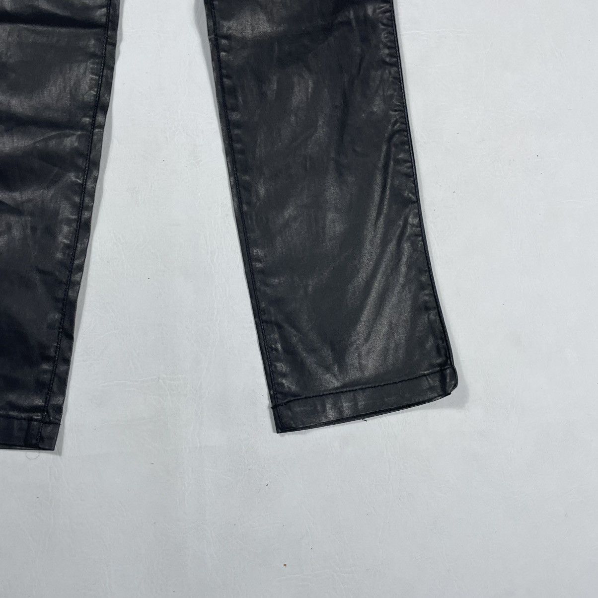 Cop Copine COP COPINE WAXED SKINNY PANTS Size 28" / US 6 / IT 42 - 4 Thumbnail
