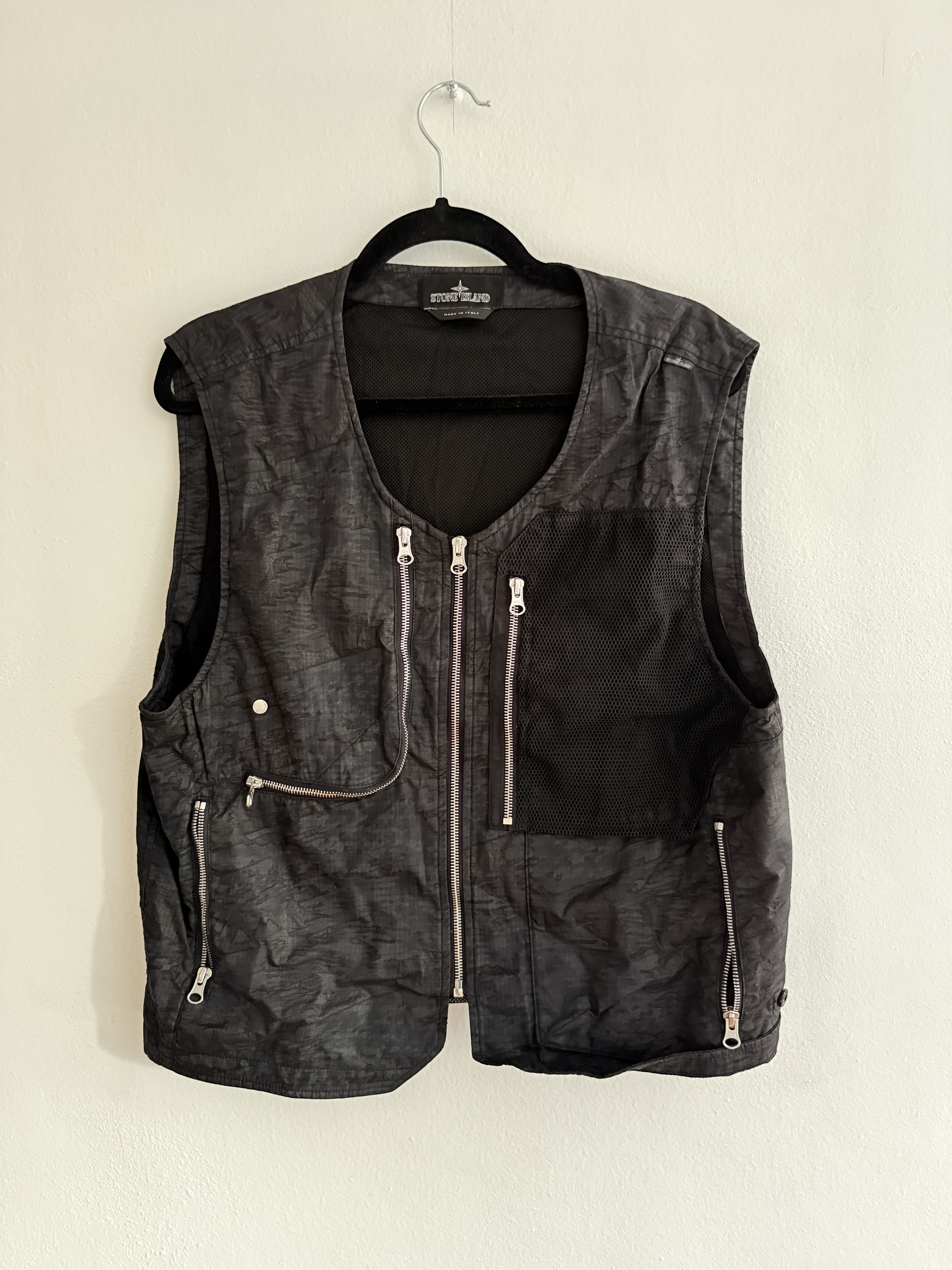 Stone Island Shadow Project Stone Island Drop Pocket Vest
