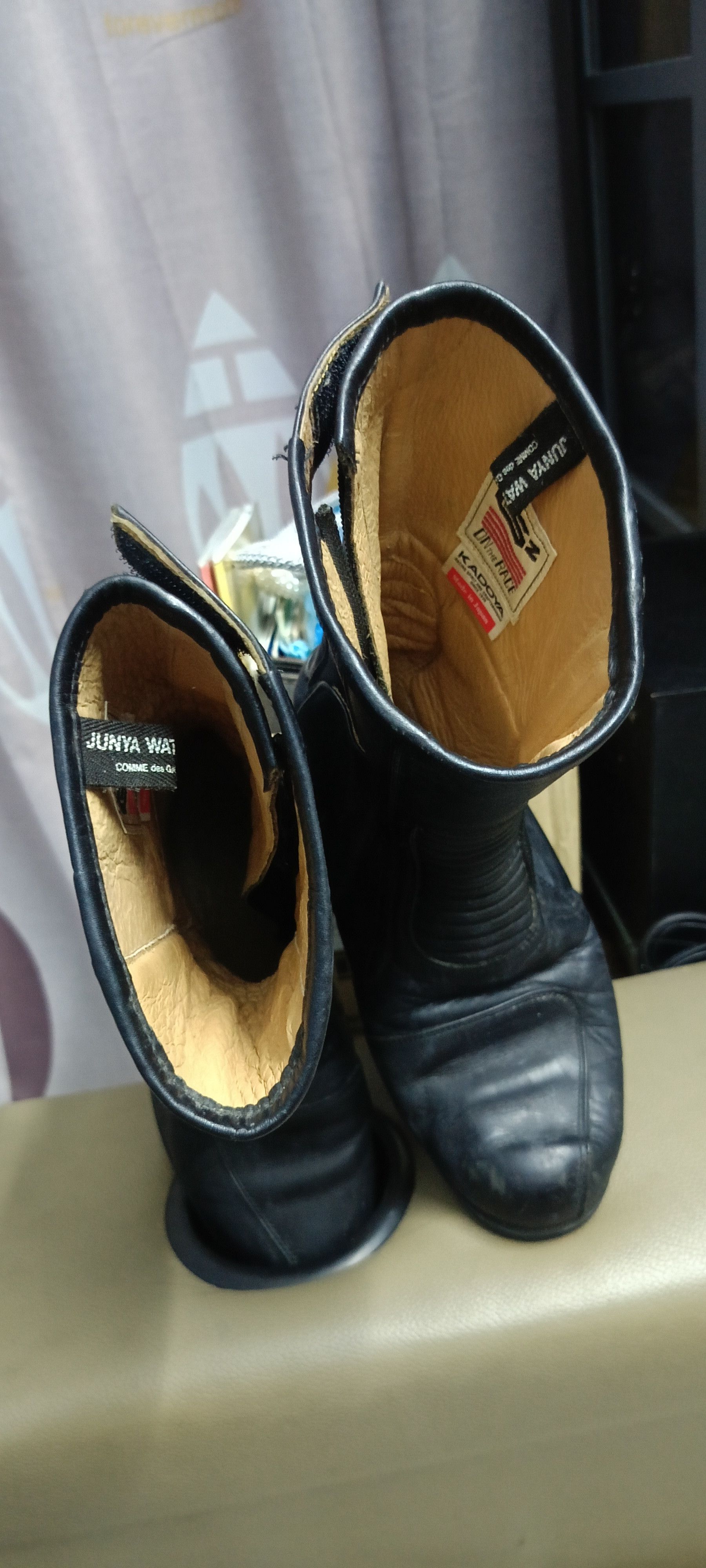 Junya Watanabe Junya Watanabe x Kadoya FW 2012 Cafe Racer Boots Size US 5 / IT 35 - 10 Thumbnail