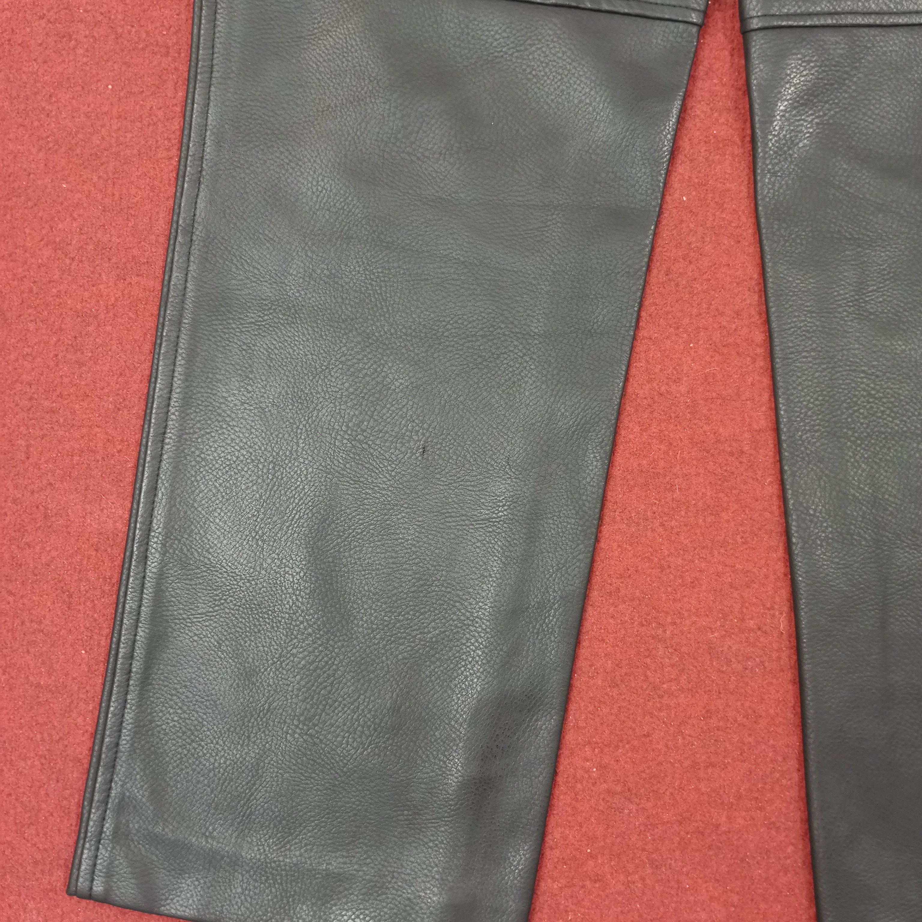 Marella Marella Tricot Fashion Style Leather Pants Size 28" / US 6 / IT 42 - 5 Thumbnail