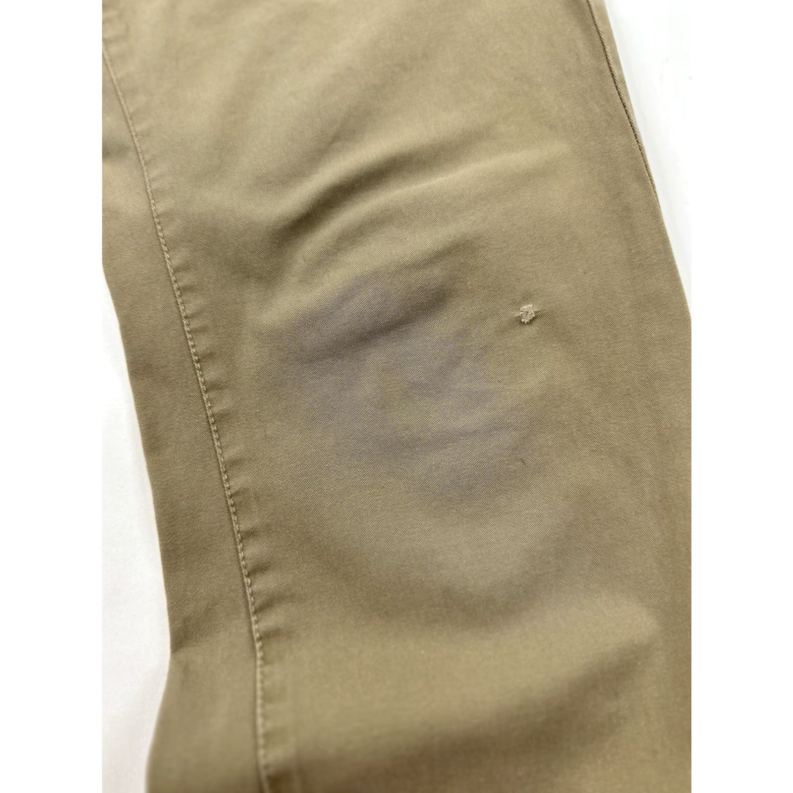 Vintage Taylrd Pants Men 31x30 Khaki Chino Flat Front Twill Cotton Beige Regular Inseam 30 Straight Pant Mens Clothing Size US 31 - 3 Thumbnail