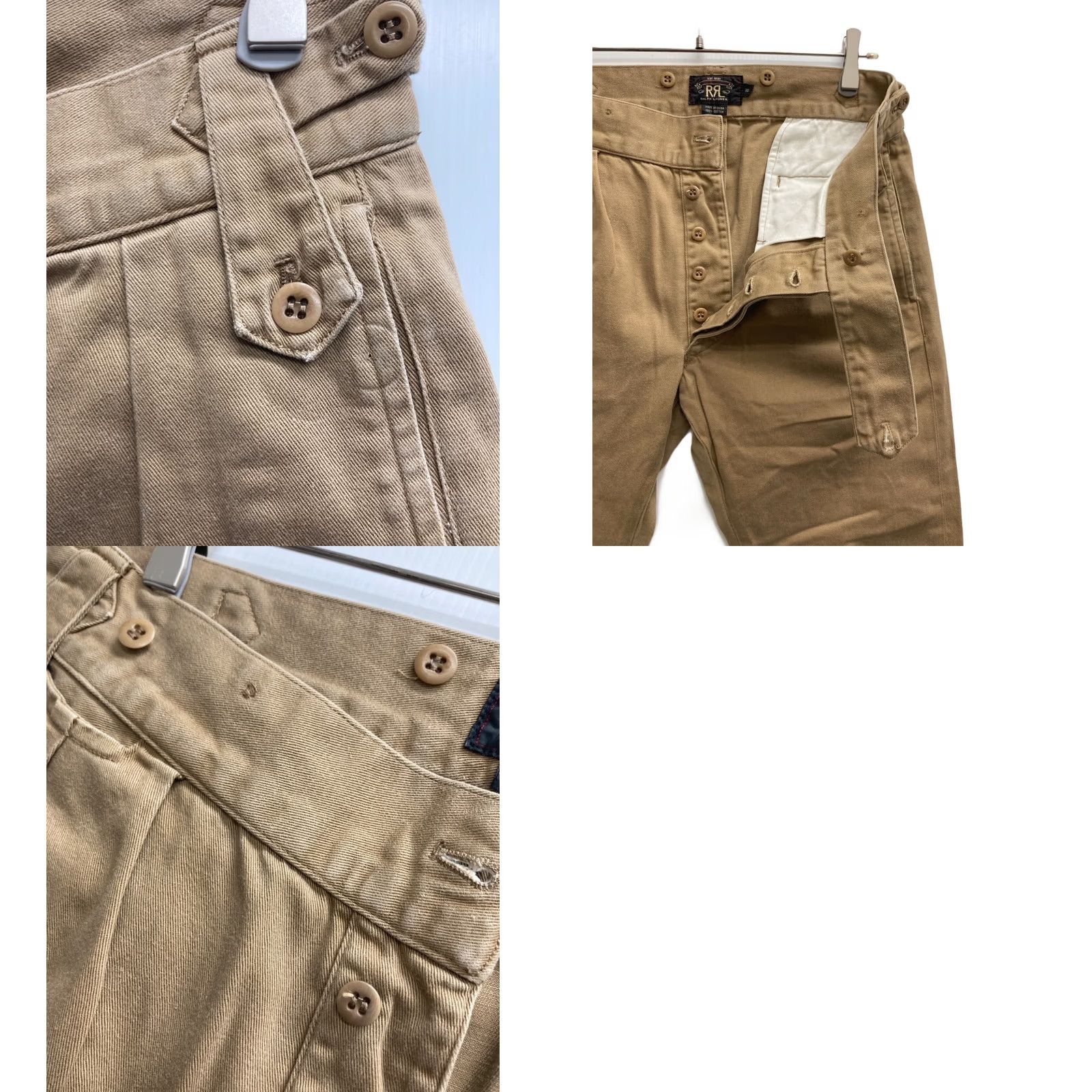 Ralph Lauren RRL Ralph Lauren Cargo Pants Khaki Chino Size 30 Men's Cotton good condition Size US 30 / EU 46 - 8 Thumbnail