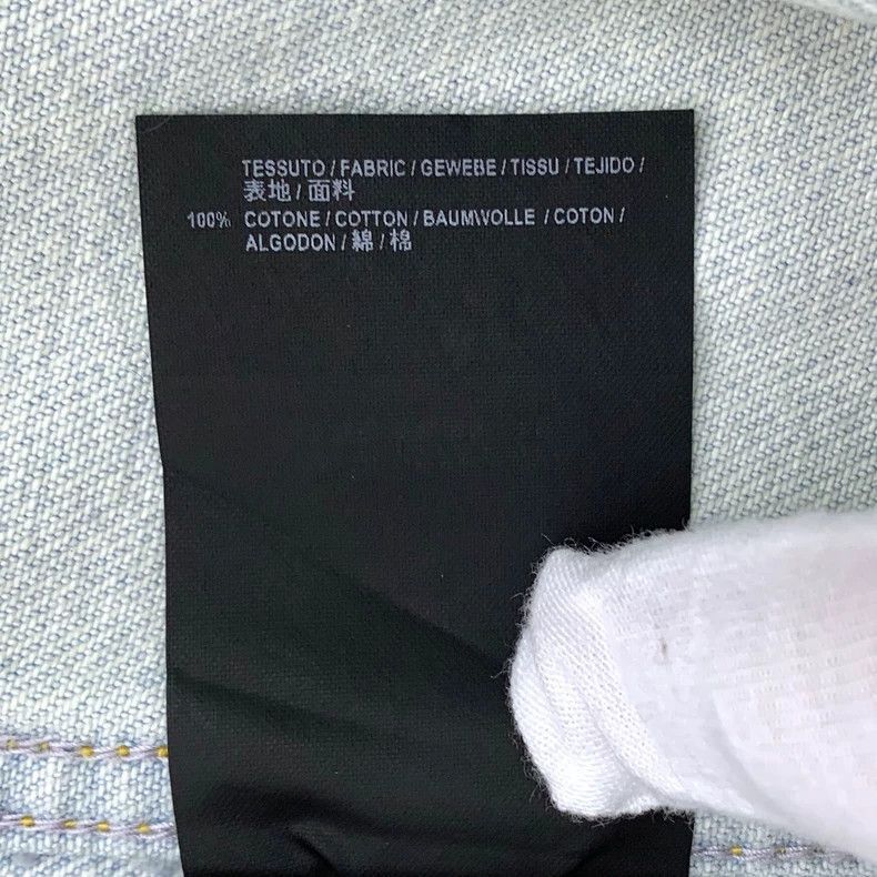 Balenciaga Balenciaga Light Blue Cotton Denim Jacket-2506 Size S / US 4 / IT 40 - 7 Thumbnail